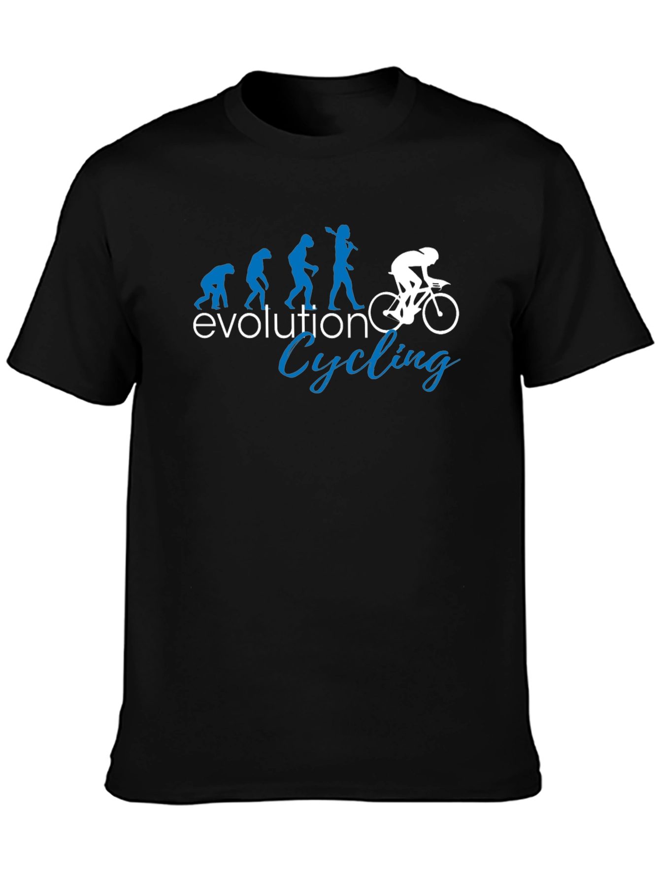 Evolution Cycling T-Shirt - Funny Bike Rider Tee