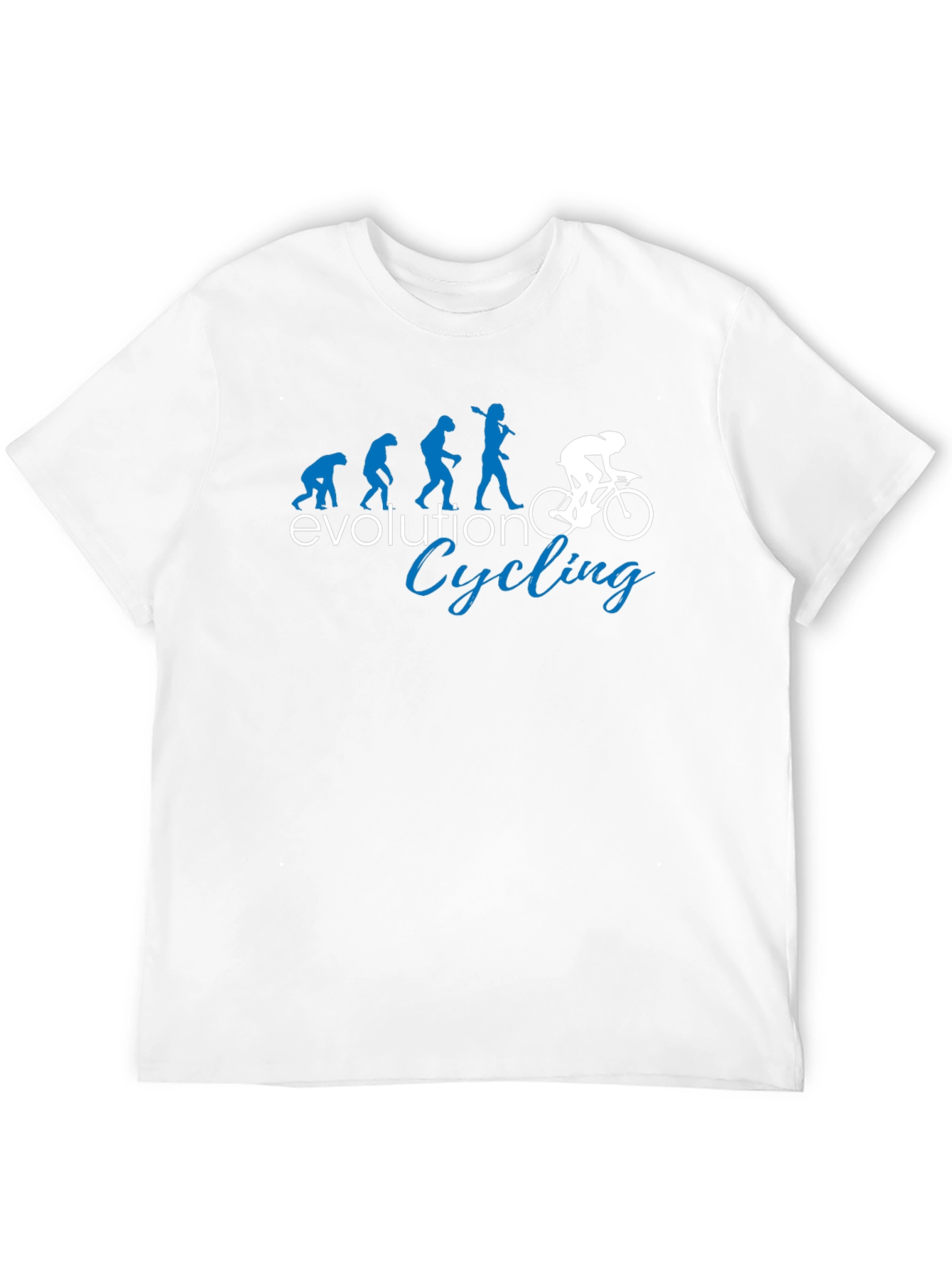 Evolution Cycling T-Shirt - Funny Bike Rider Tee