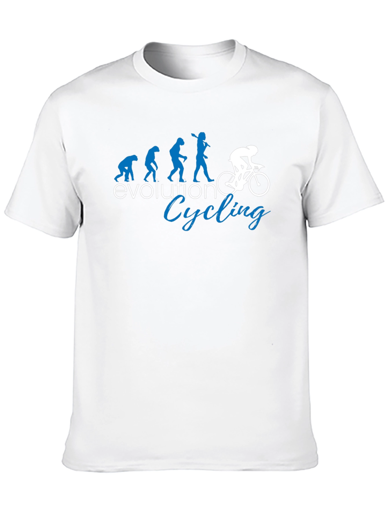 Evolution Cycling T-Shirt - Funny Bike Rider Tee