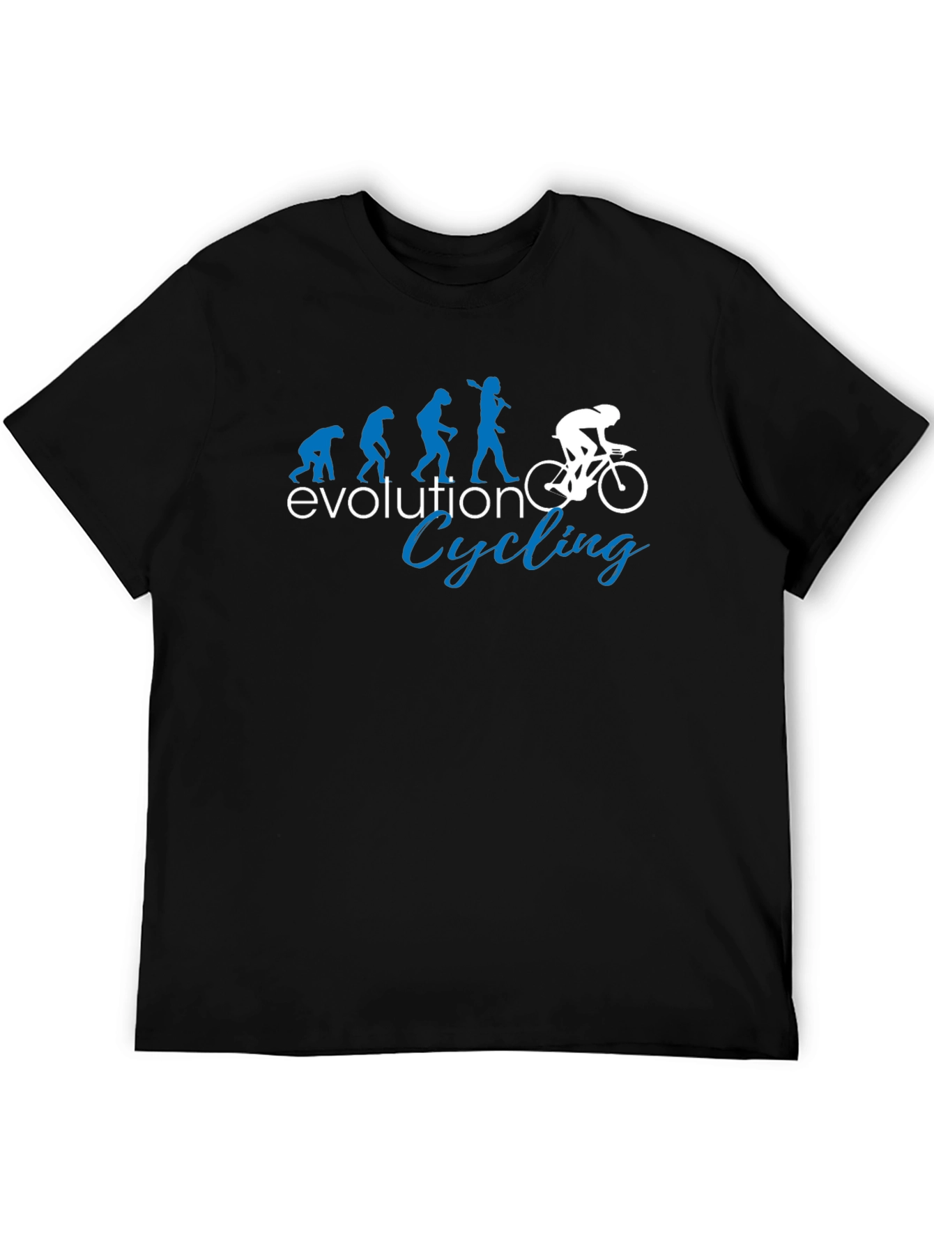 Evolution Cycling T-Shirt - Funny Bike Rider Tee