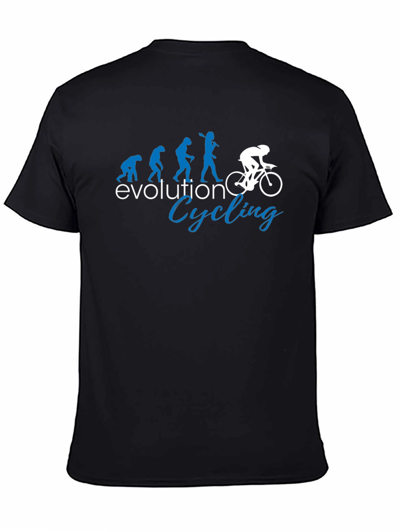Evolution Cycling T-Shirt - Funny Bike Rider Tee