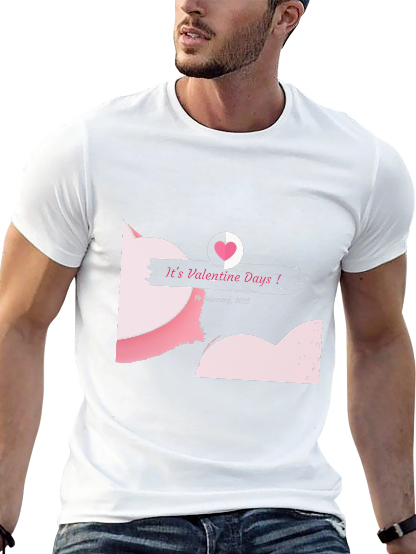 Valentines Day Black T-Shirt