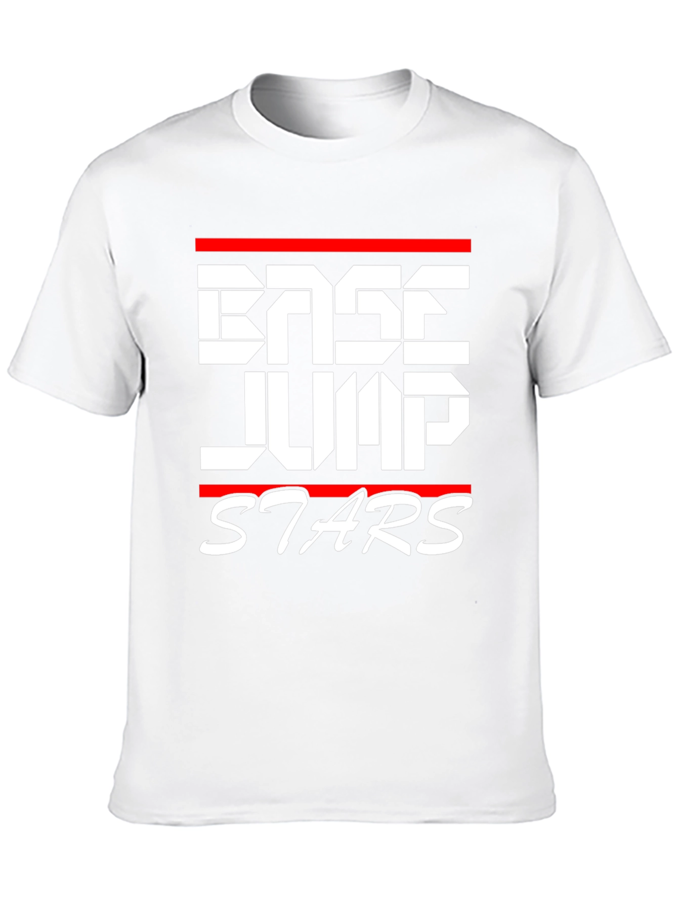 Base Jump Stars Graphic T-Shirt | Mens Black Tee