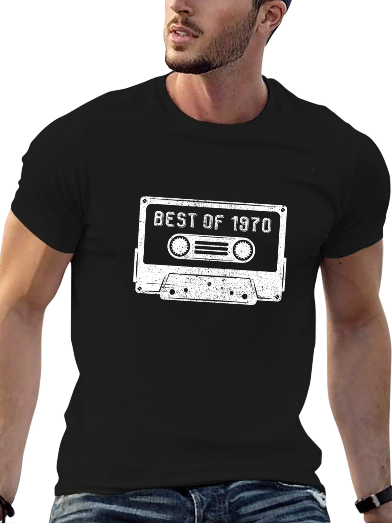 Best of 1970 Cassette Tape Graphic T-Shirt