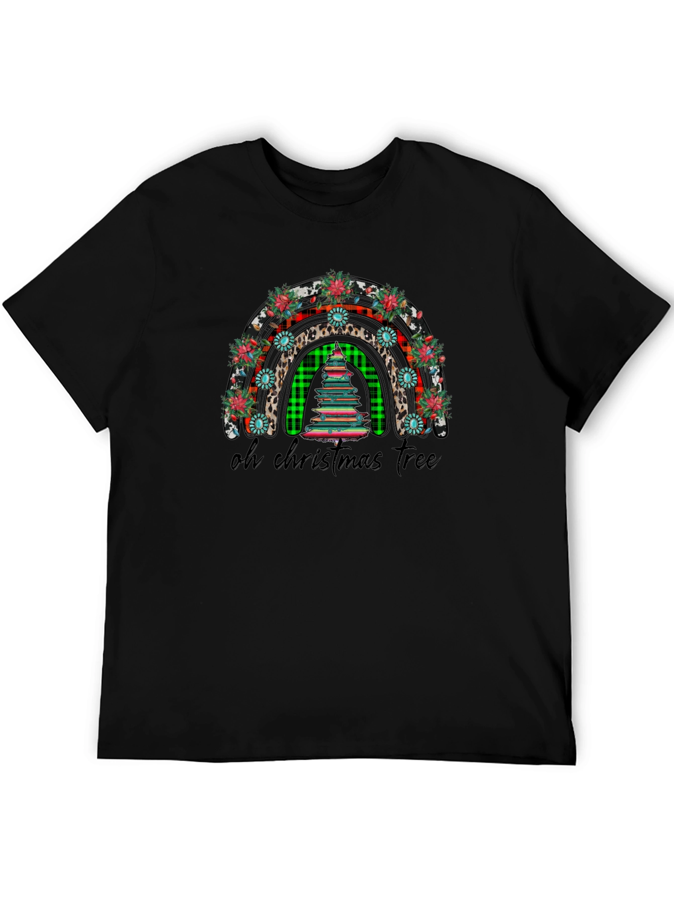Oh Christmas Tree Rainbow Graphic Tee