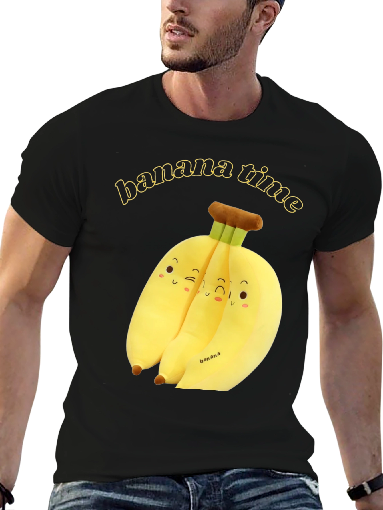 Banana Time Graphic Tee - Funny Fruit T-Shirt