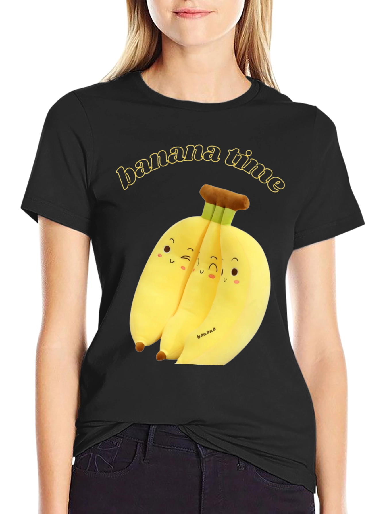 Banana Time Graphic Tee - Funny Fruit T-Shirt