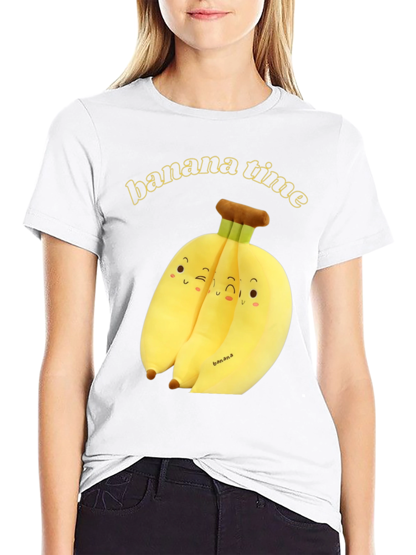 Banana Time Graphic Tee - Funny Fruit T-Shirt