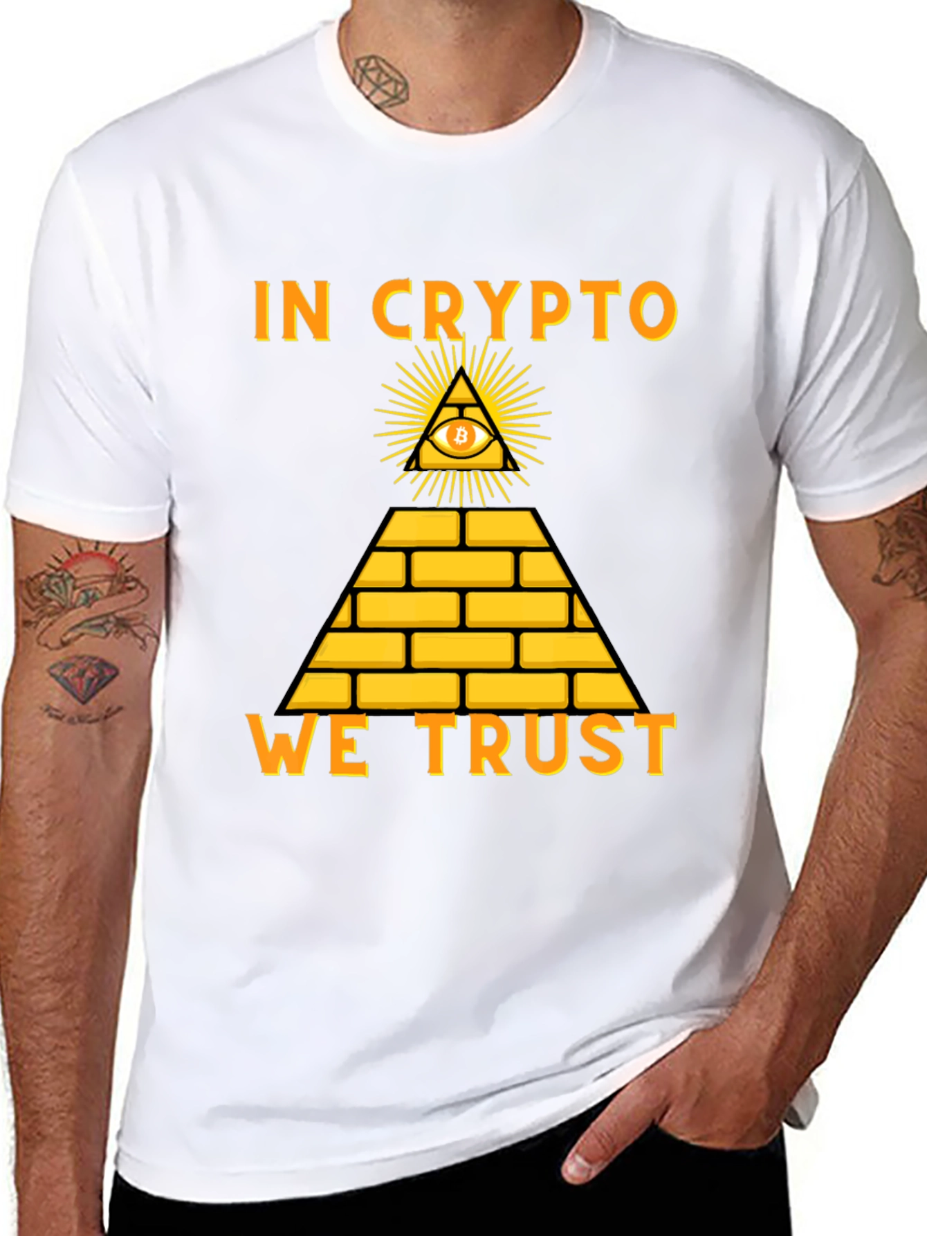 In Crypto We Trust Bitcoin T-Shirt