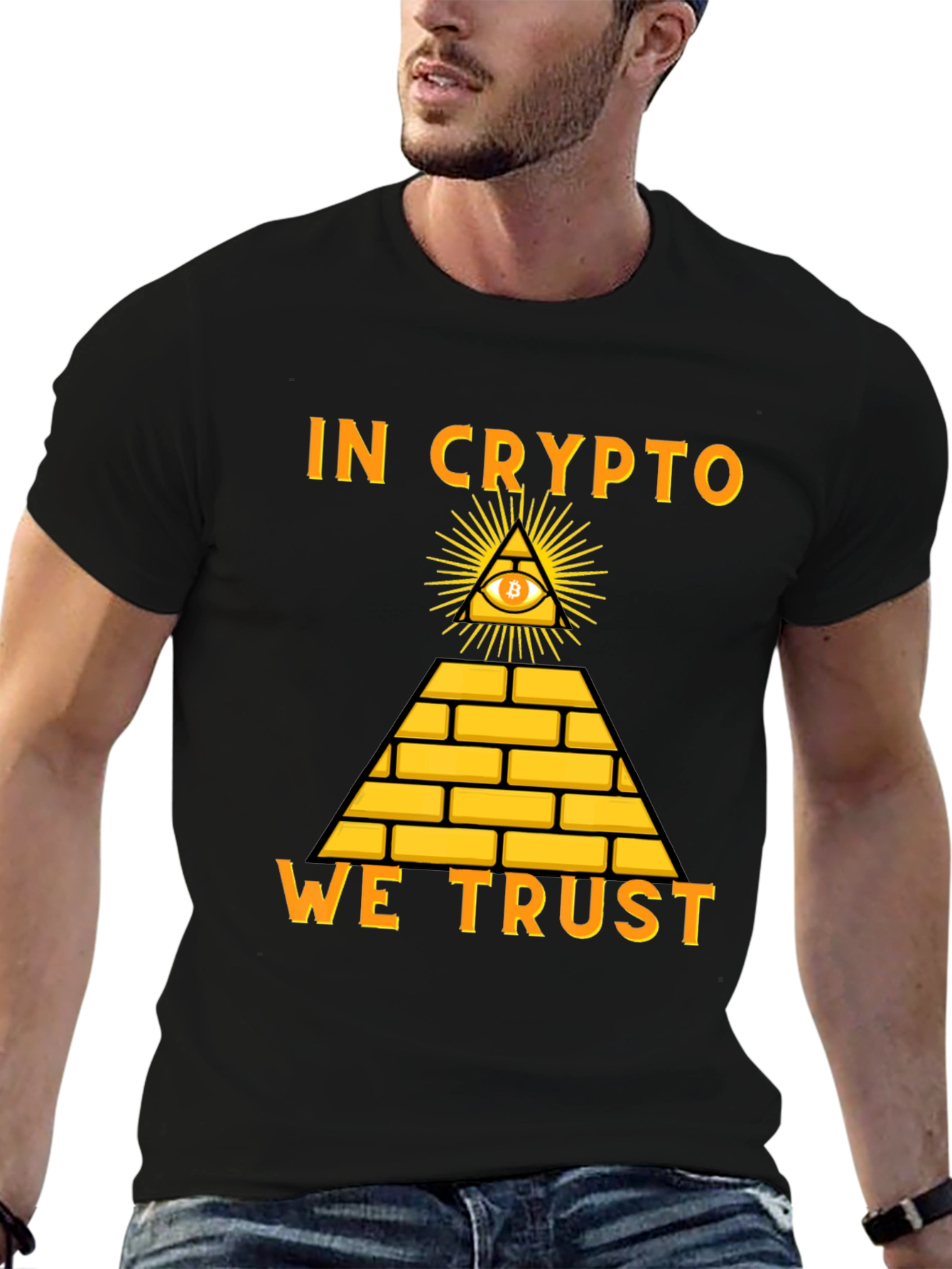 In Crypto We Trust Bitcoin T-Shirt