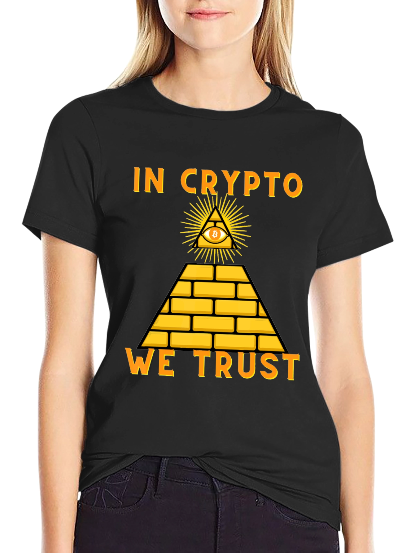 In Crypto We Trust Bitcoin T-Shirt