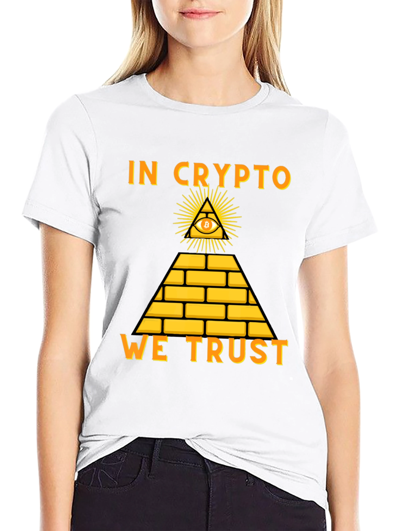 In Crypto We Trust Bitcoin T-Shirt