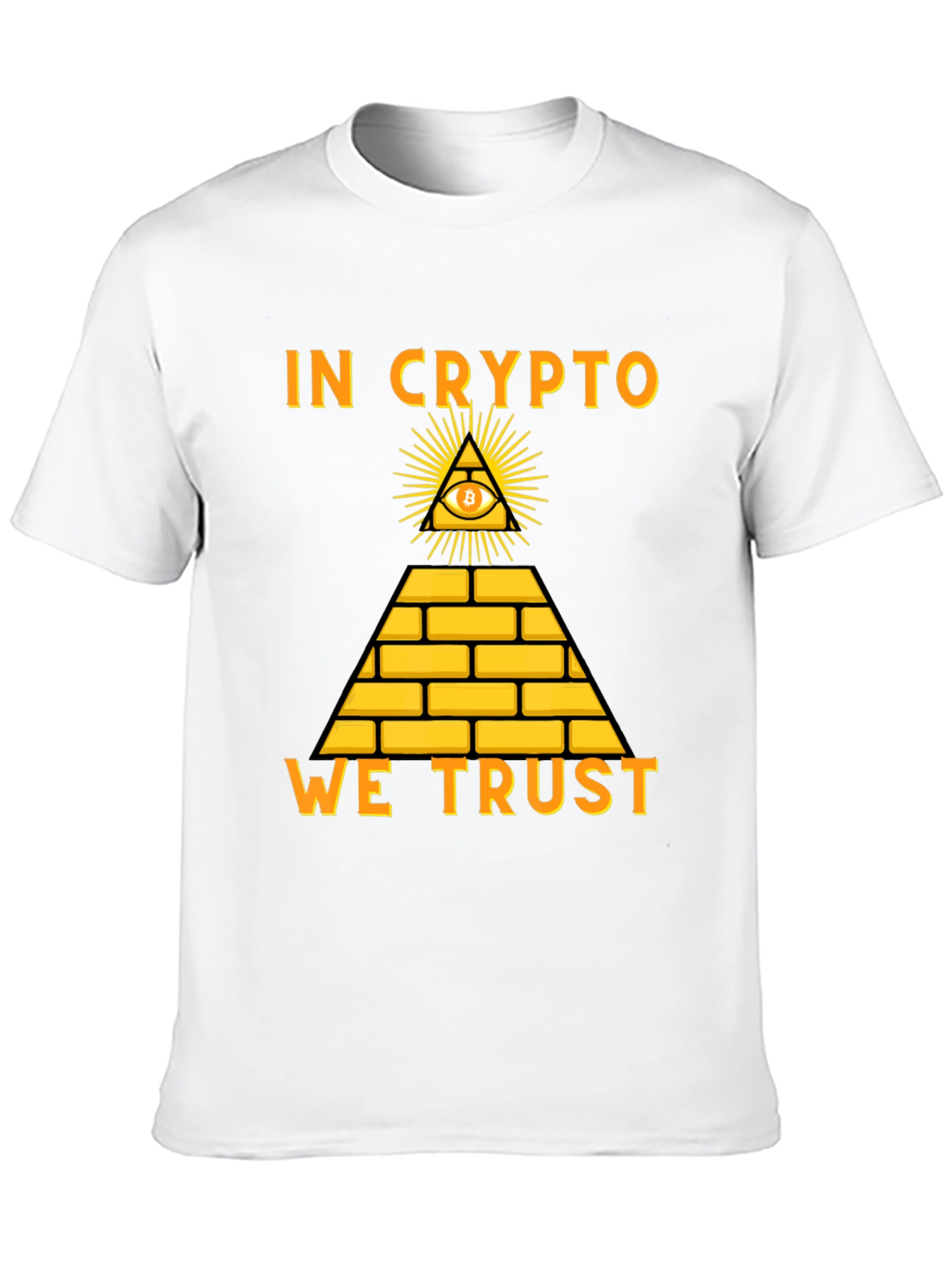 In Crypto We Trust Bitcoin T-Shirt