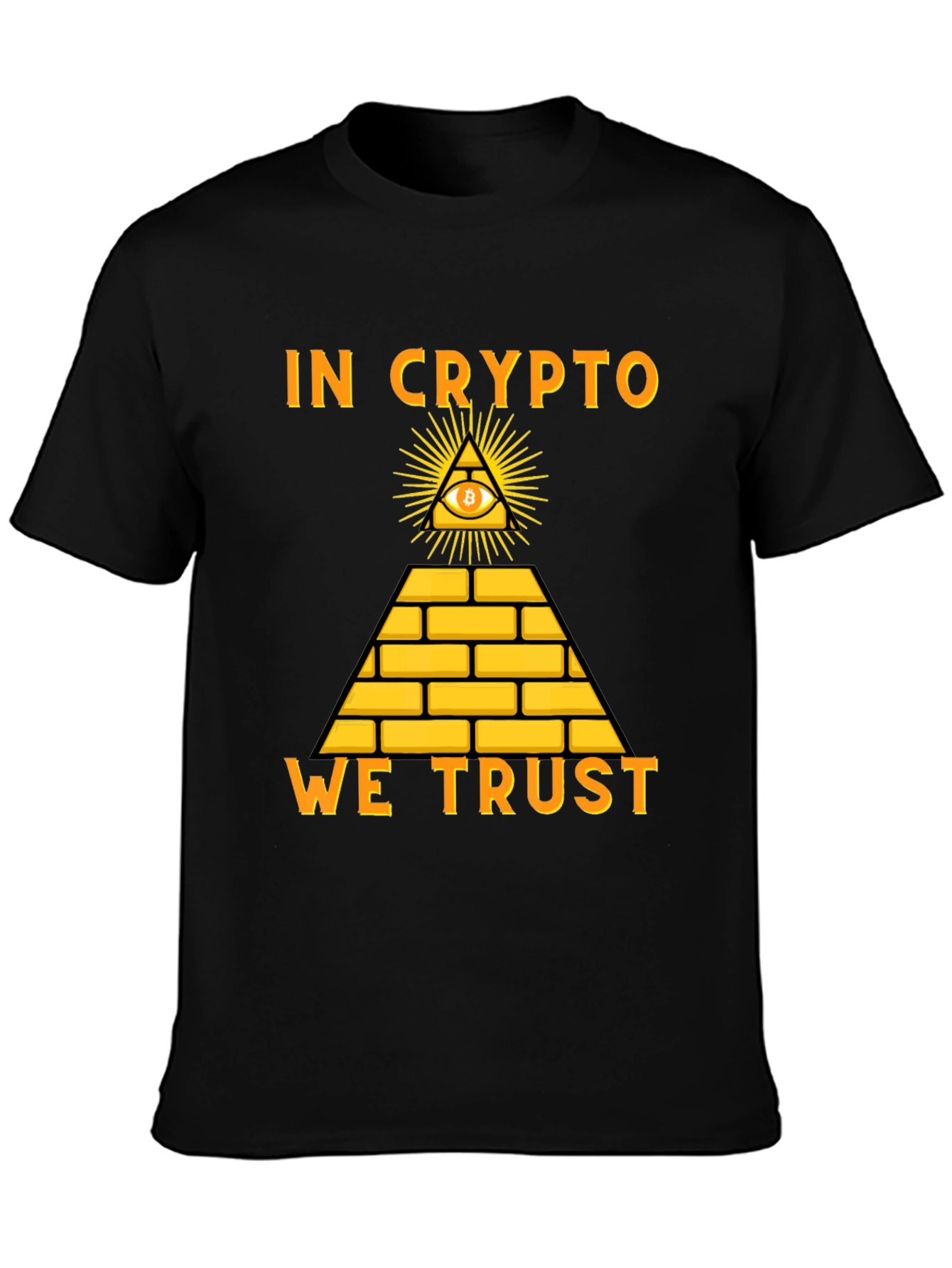 In Crypto We Trust Bitcoin T-Shirt