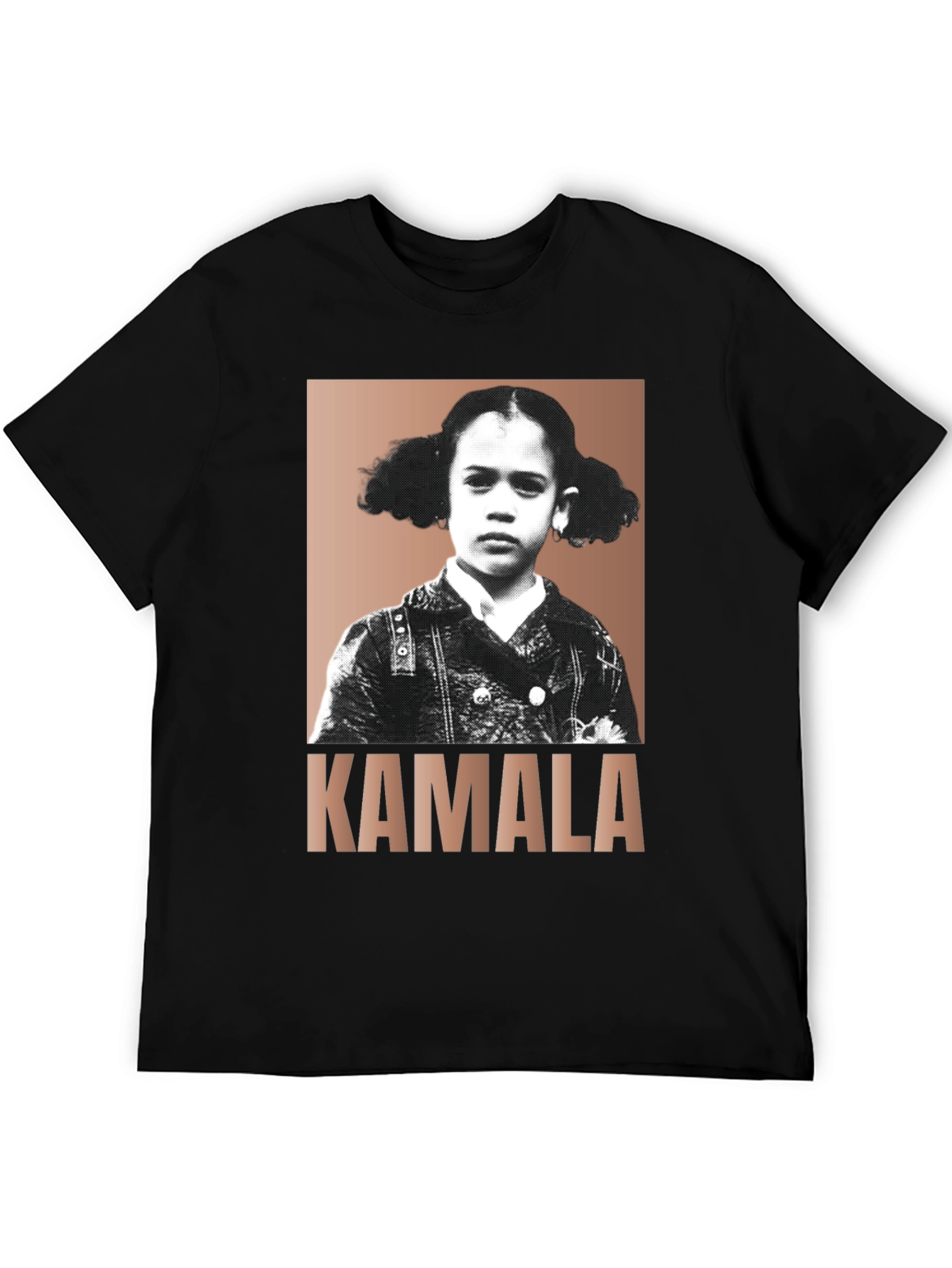 Kamala Harris Child Portrait T-Shirt - Political Fashion