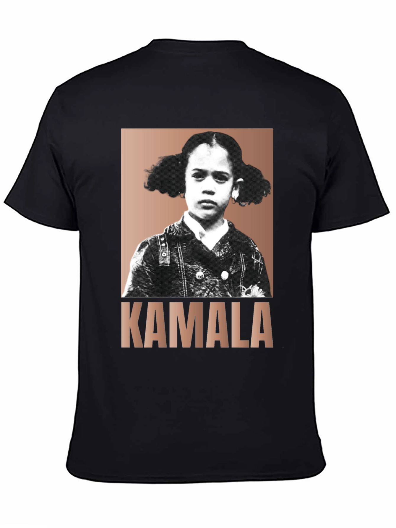 Kamala Harris Child Portrait T-Shirt - Political Fashion