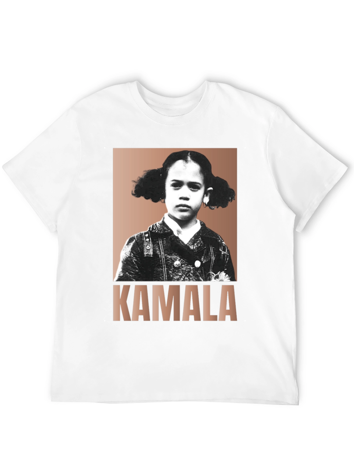 Kamala Harris Child Portrait T-Shirt - Political Fashion