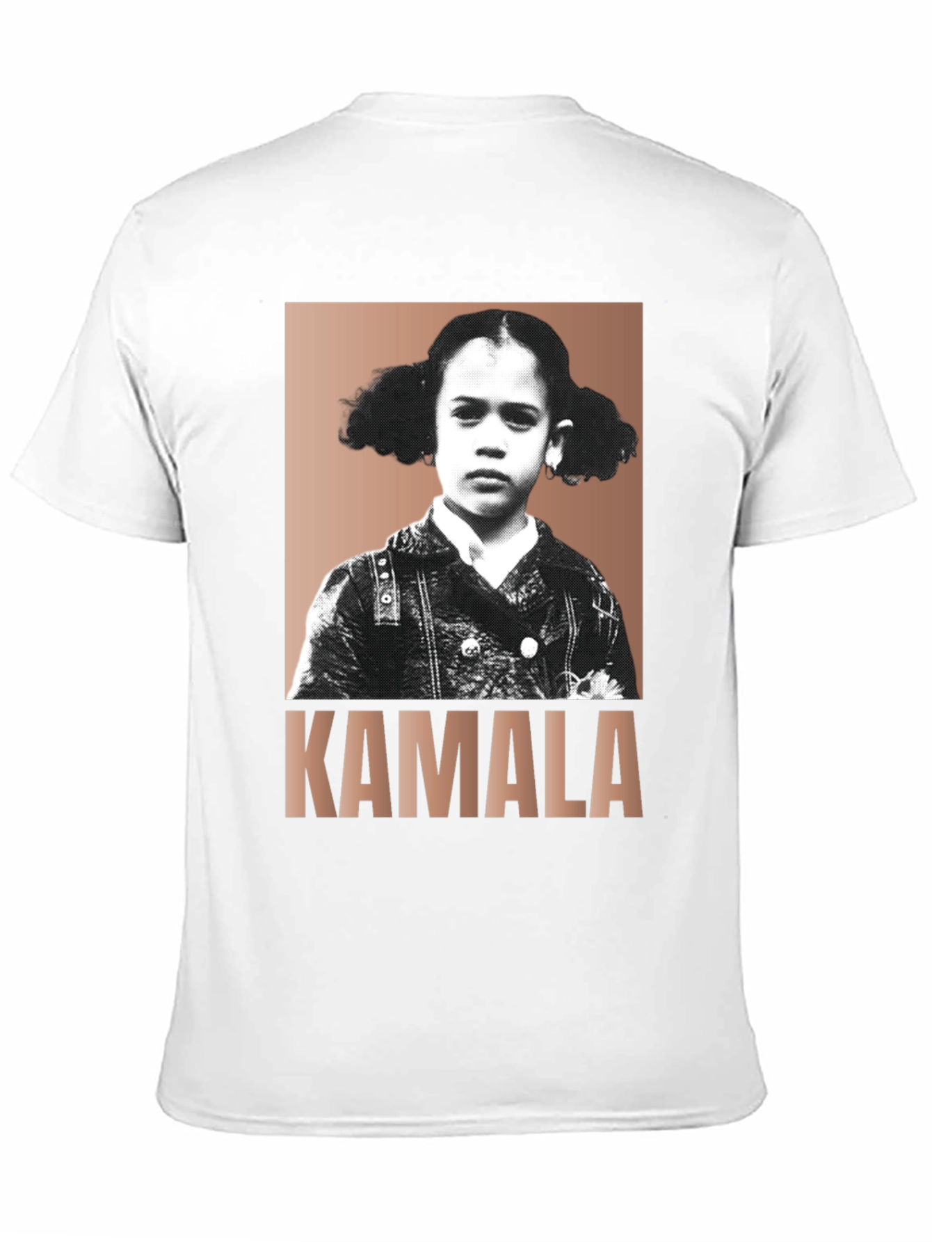 Kamala Harris Child Portrait T-Shirt - Political Fashion