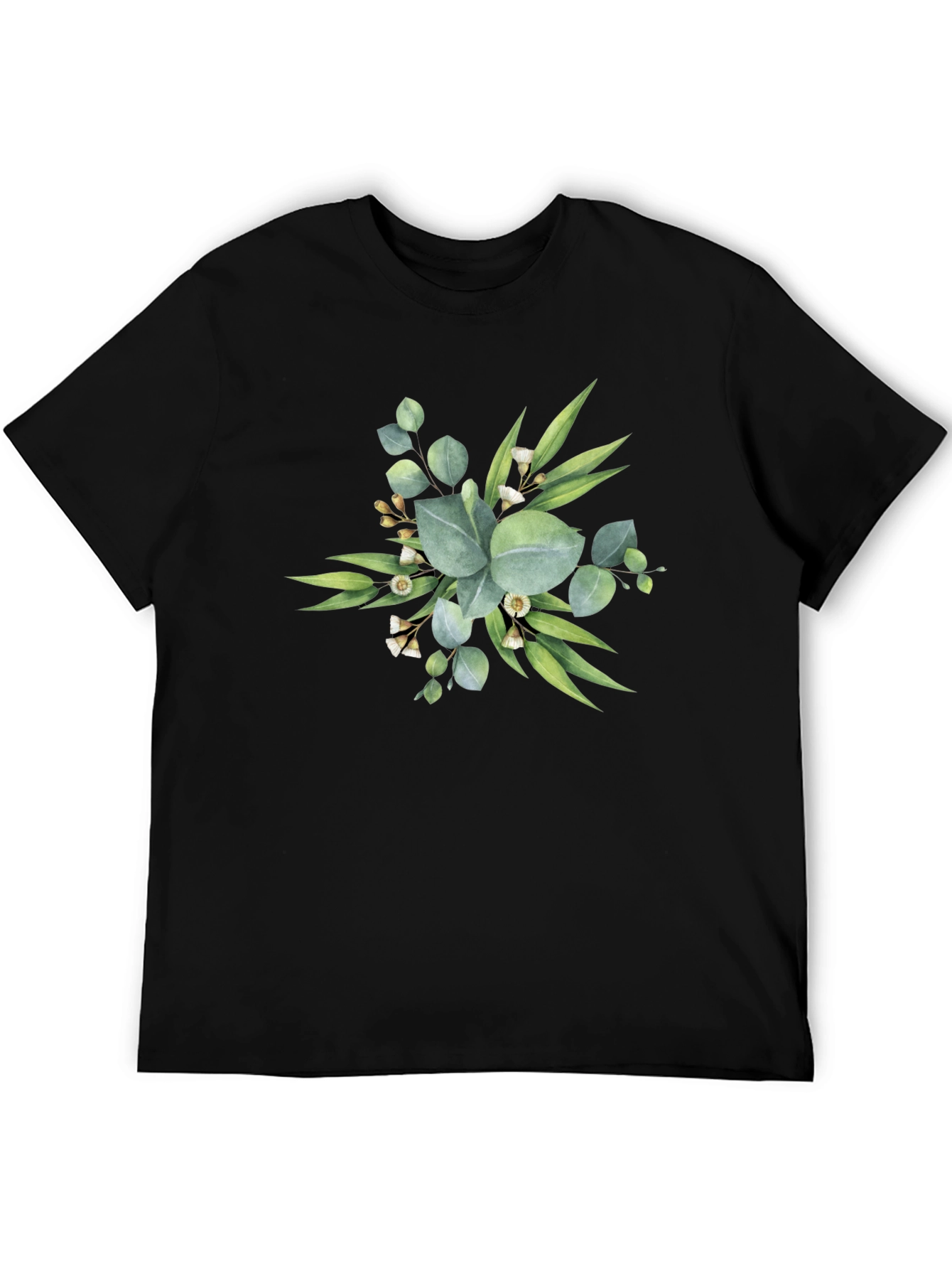 Botanical Black T-Shirt