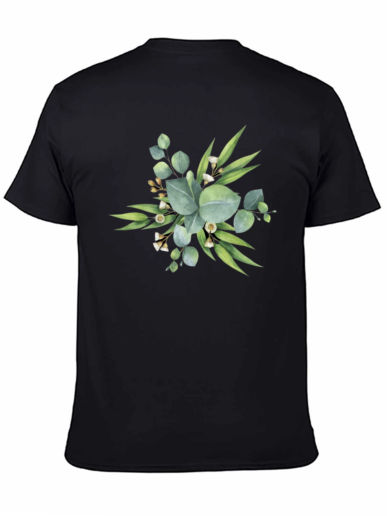 Botanical Black T-Shirt