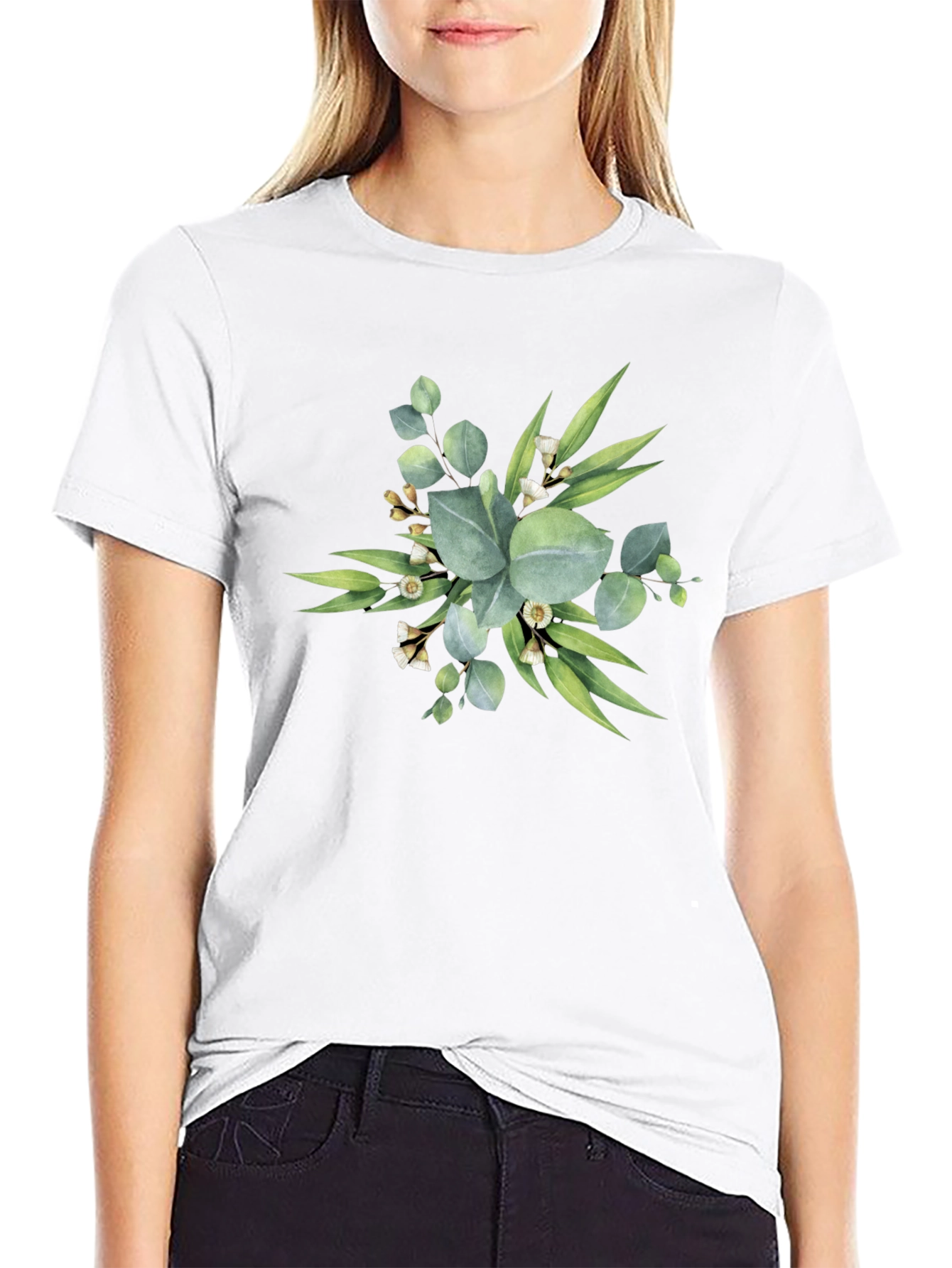 Botanical Black T-Shirt