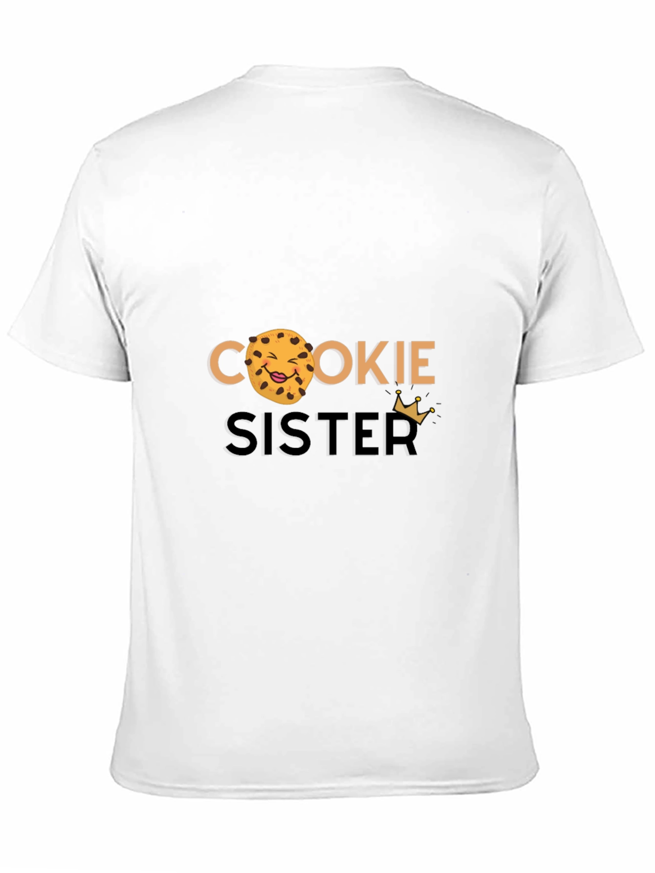 Cookie Sister Black Graphic T-Shirt