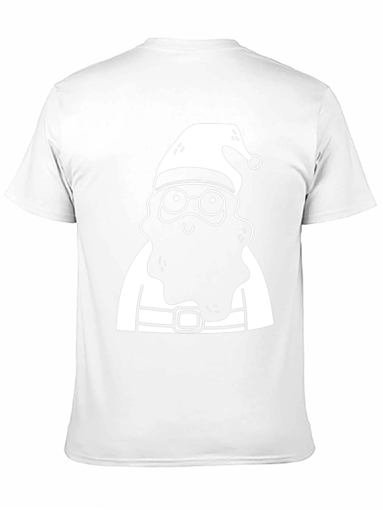 Santa Claus Graphic T-Shirt - Festive Holiday Apparel