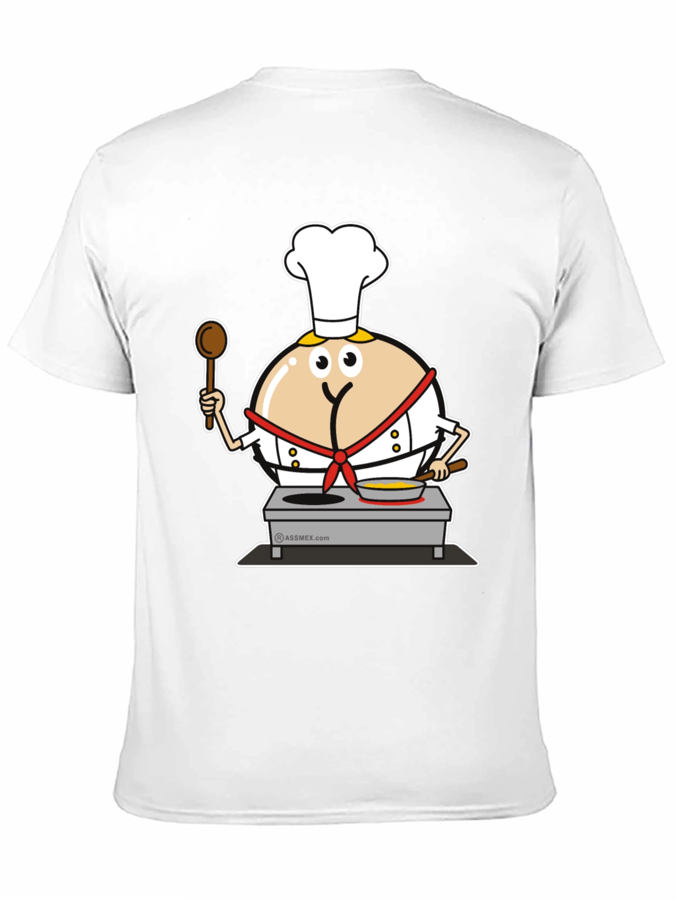 Funny Chef Butt T-Shirt - Cooking Humor Apparel