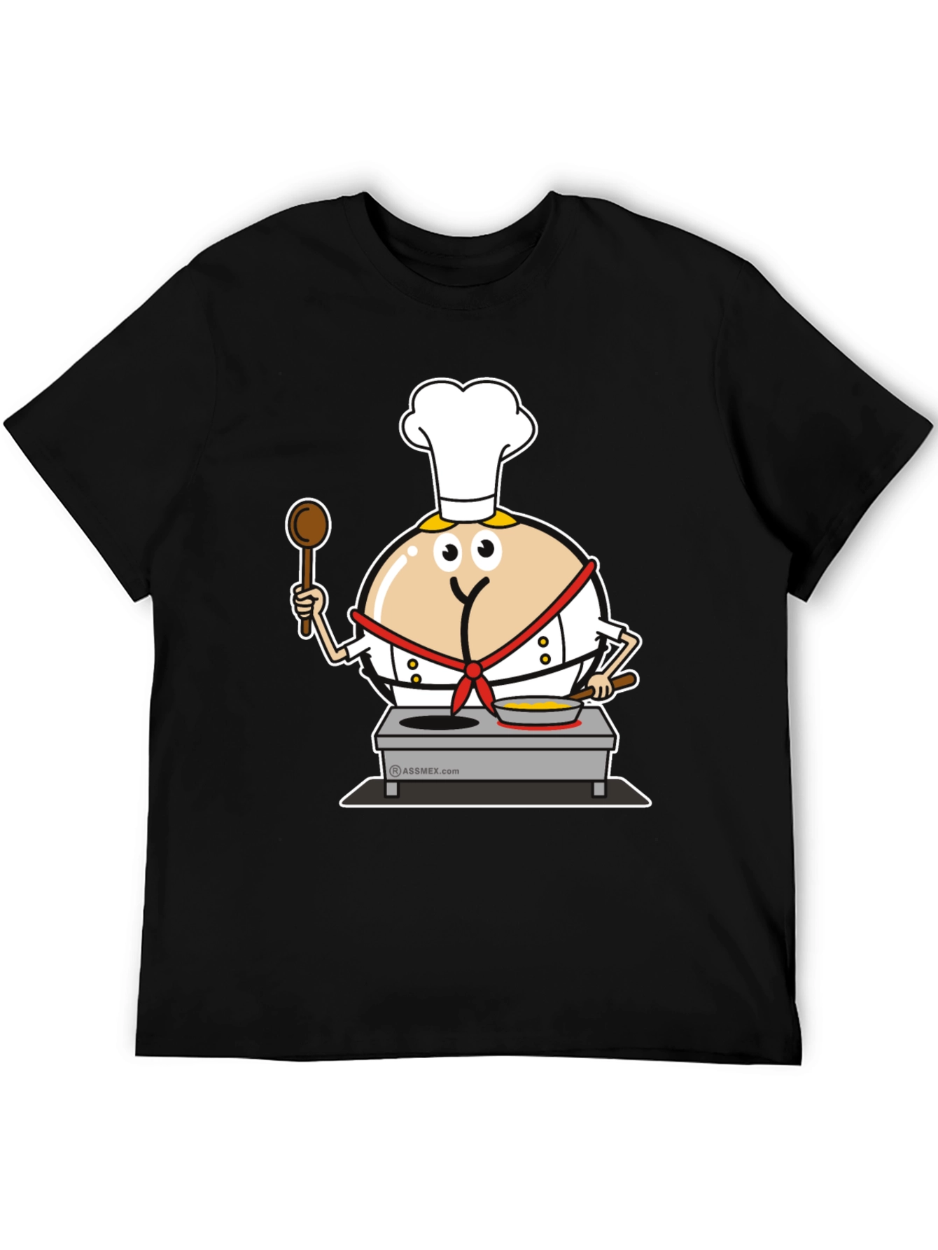 Funny Chef Butt T-Shirt - Cooking Humor Apparel