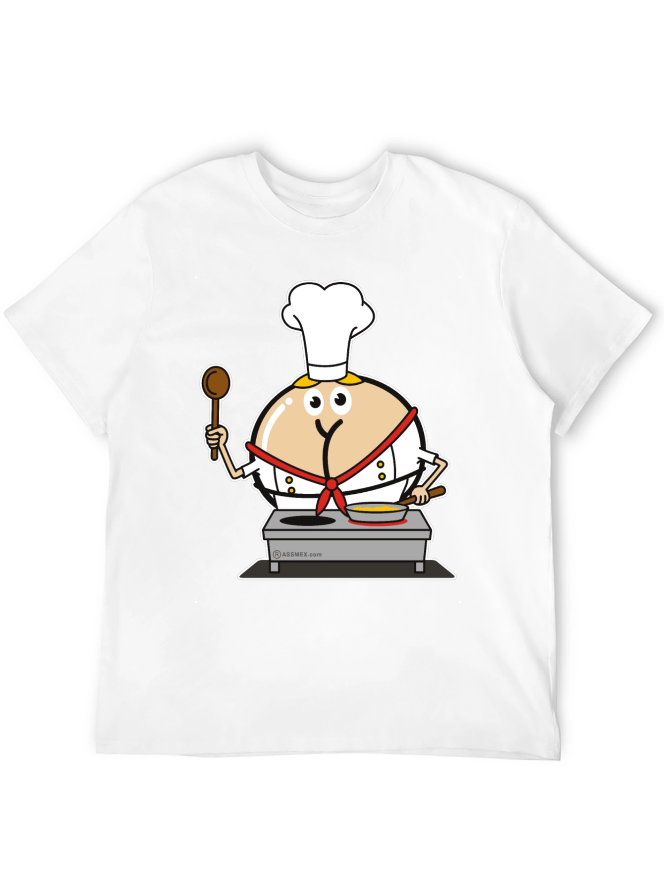 Funny Chef Butt T-Shirt - Cooking Humor Apparel