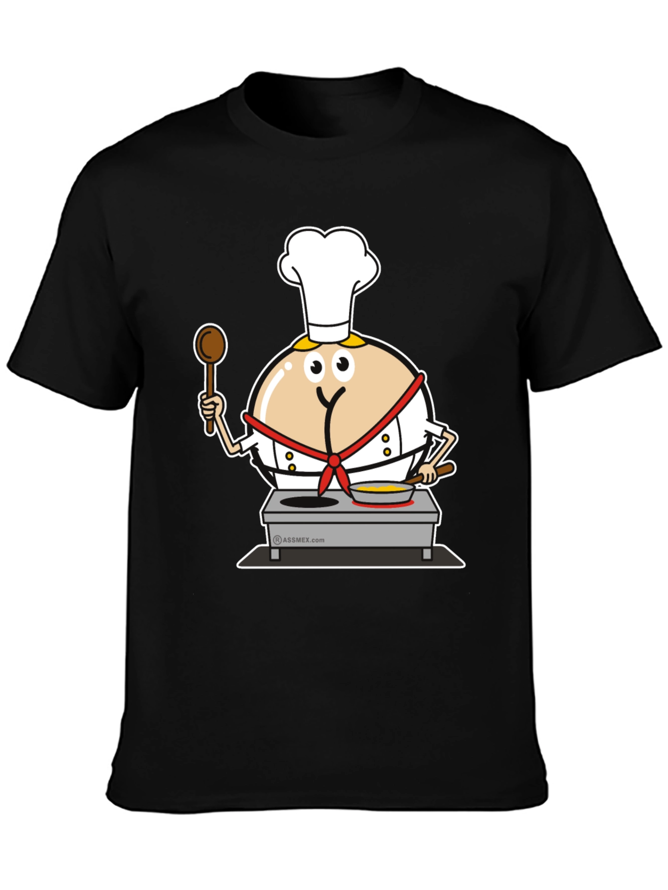 Funny Chef Butt T-Shirt - Cooking Humor Apparel