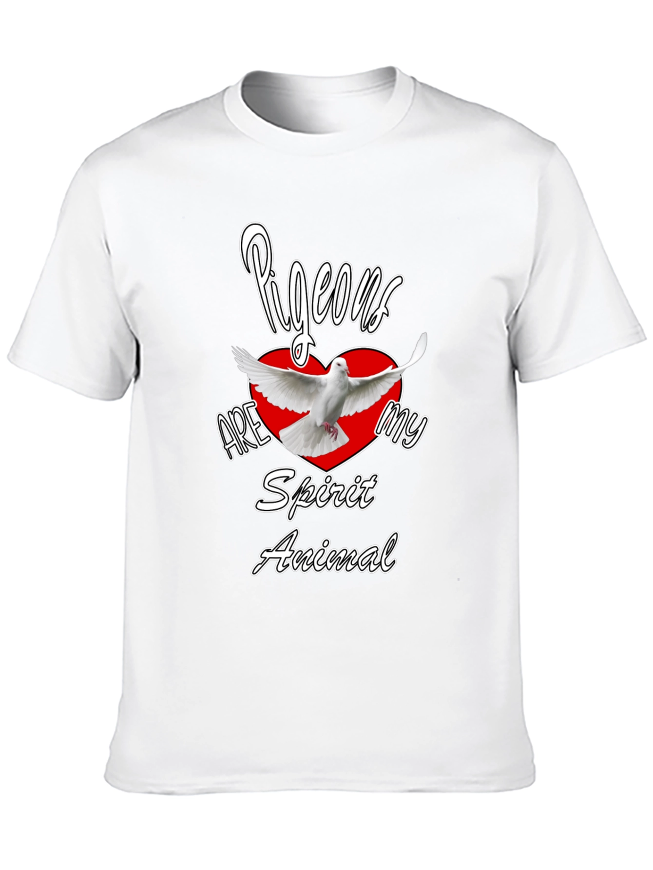 Pigeons Are My Spirit Animal Graphic T-Shirt