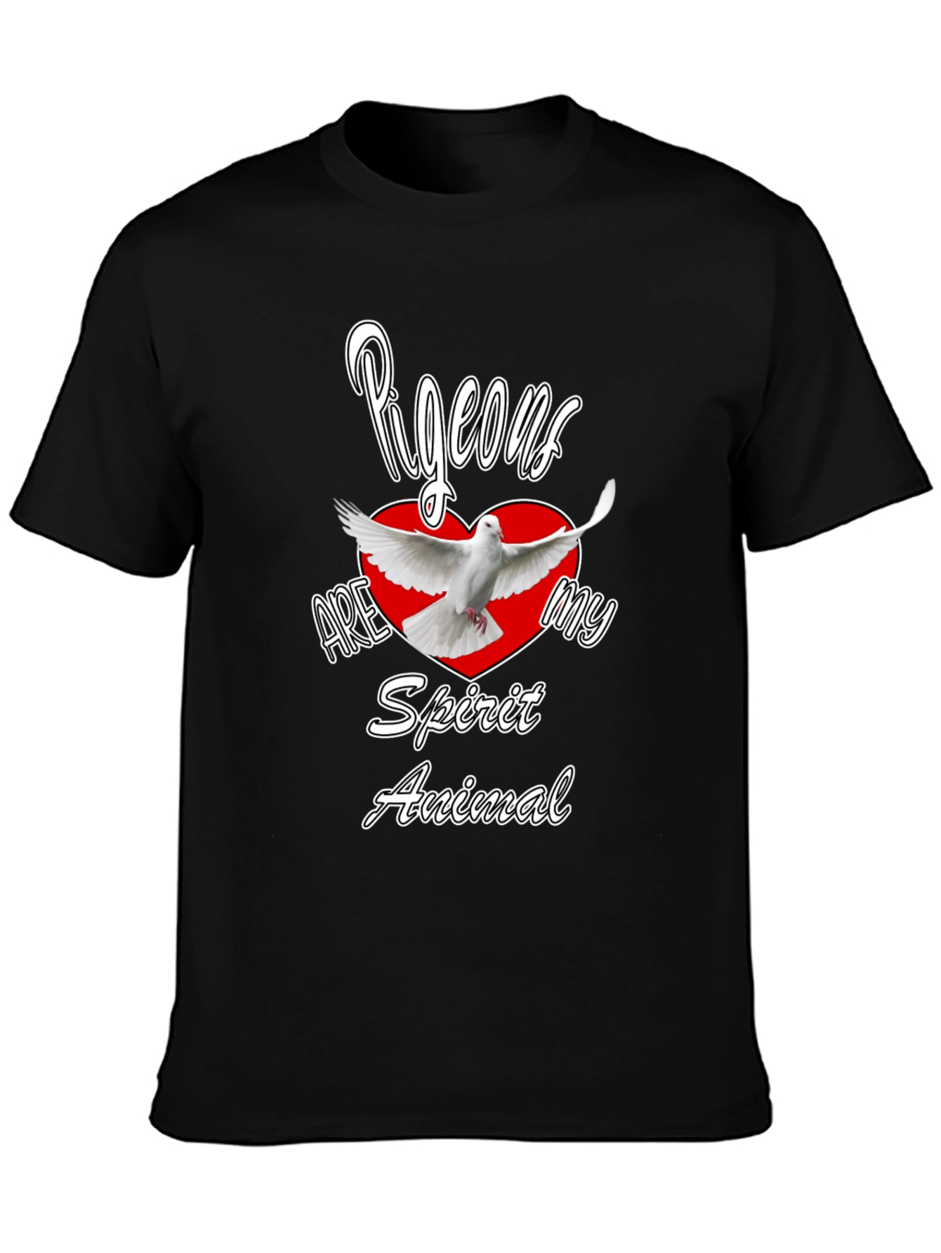Pigeons Are My Spirit Animal Graphic T-Shirt