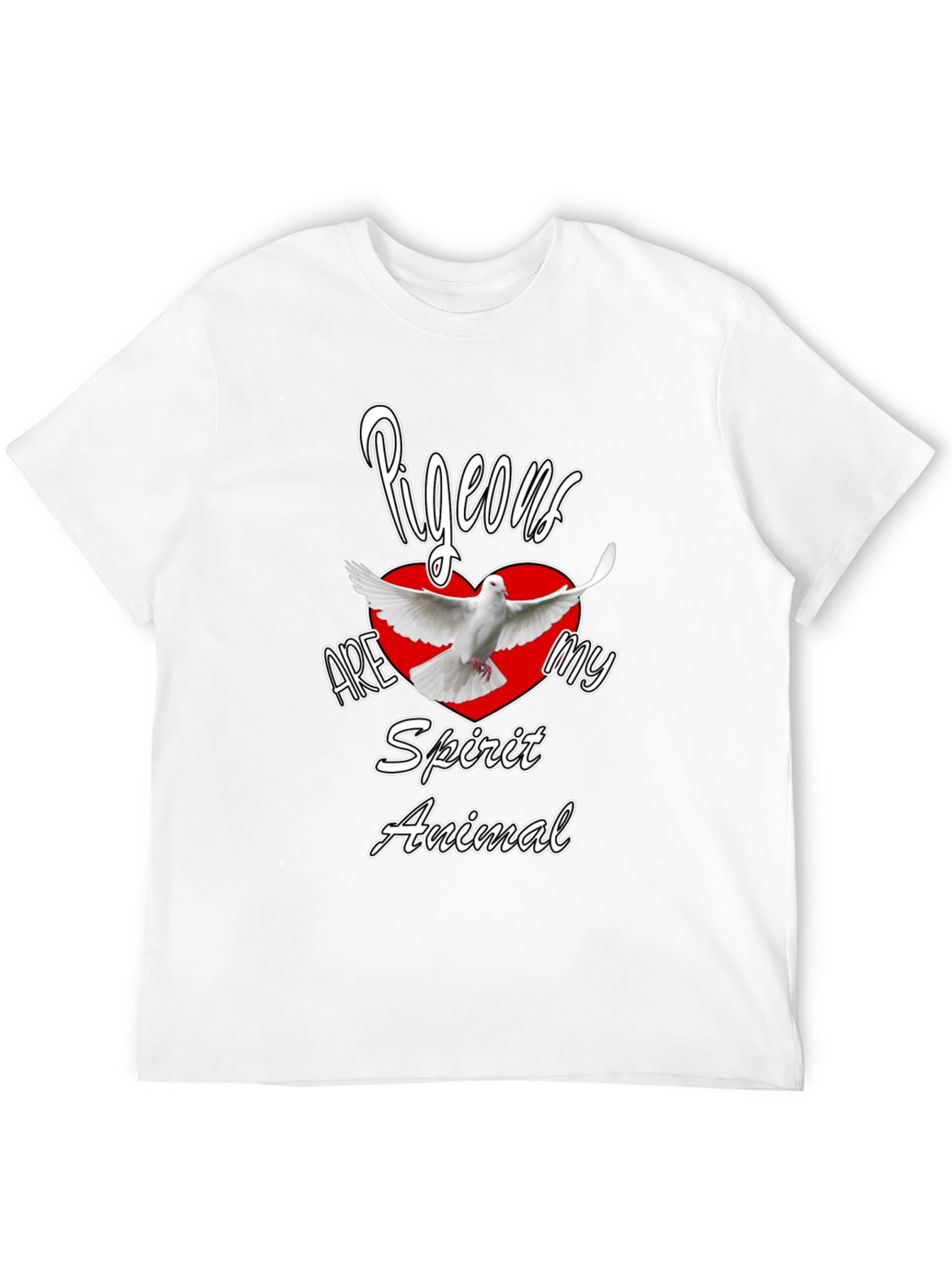 Pigeons Are My Spirit Animal Graphic T-Shirt