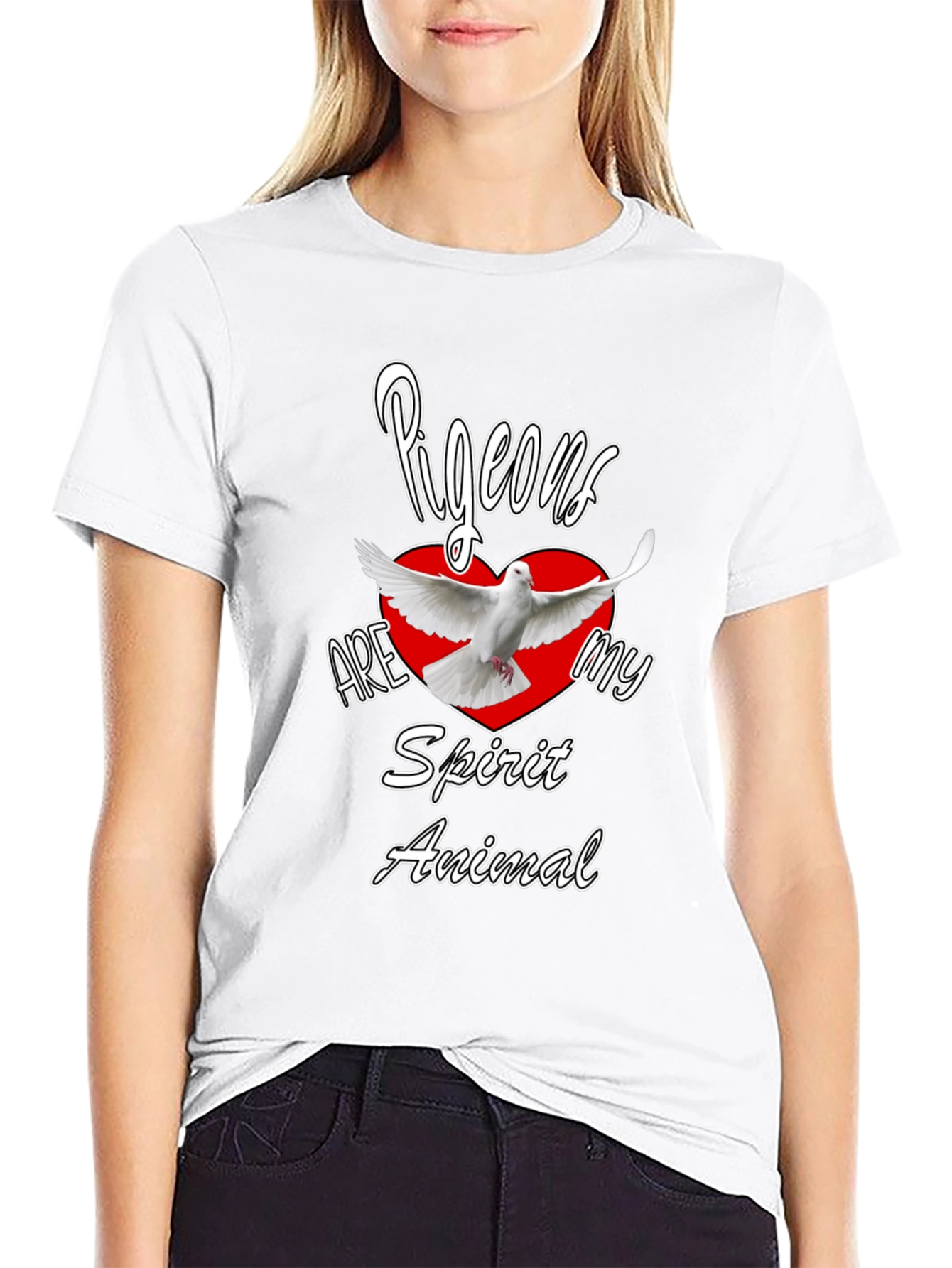 Pigeons Are My Spirit Animal Graphic T-Shirt