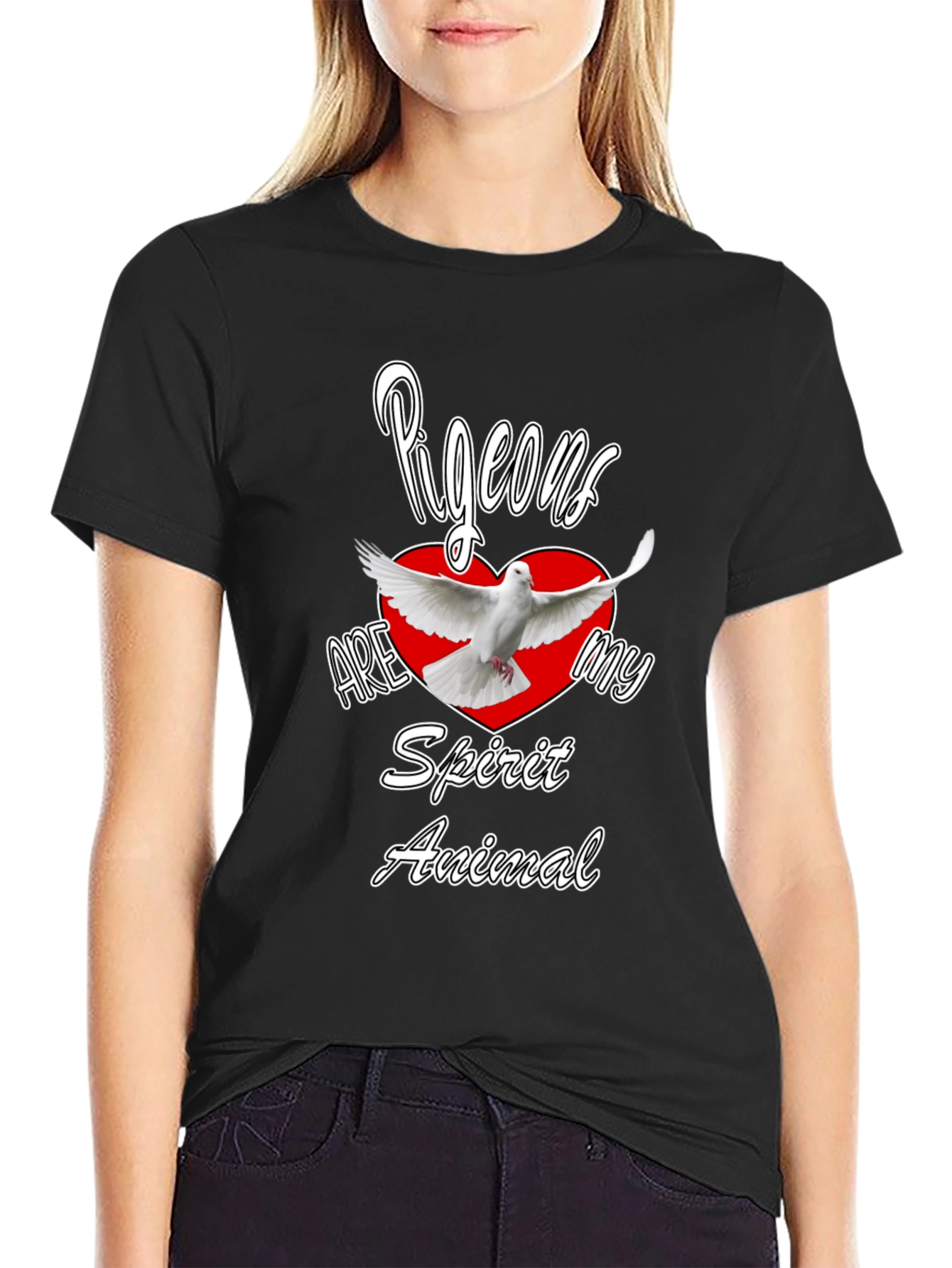 Pigeons Are My Spirit Animal Graphic T-Shirt