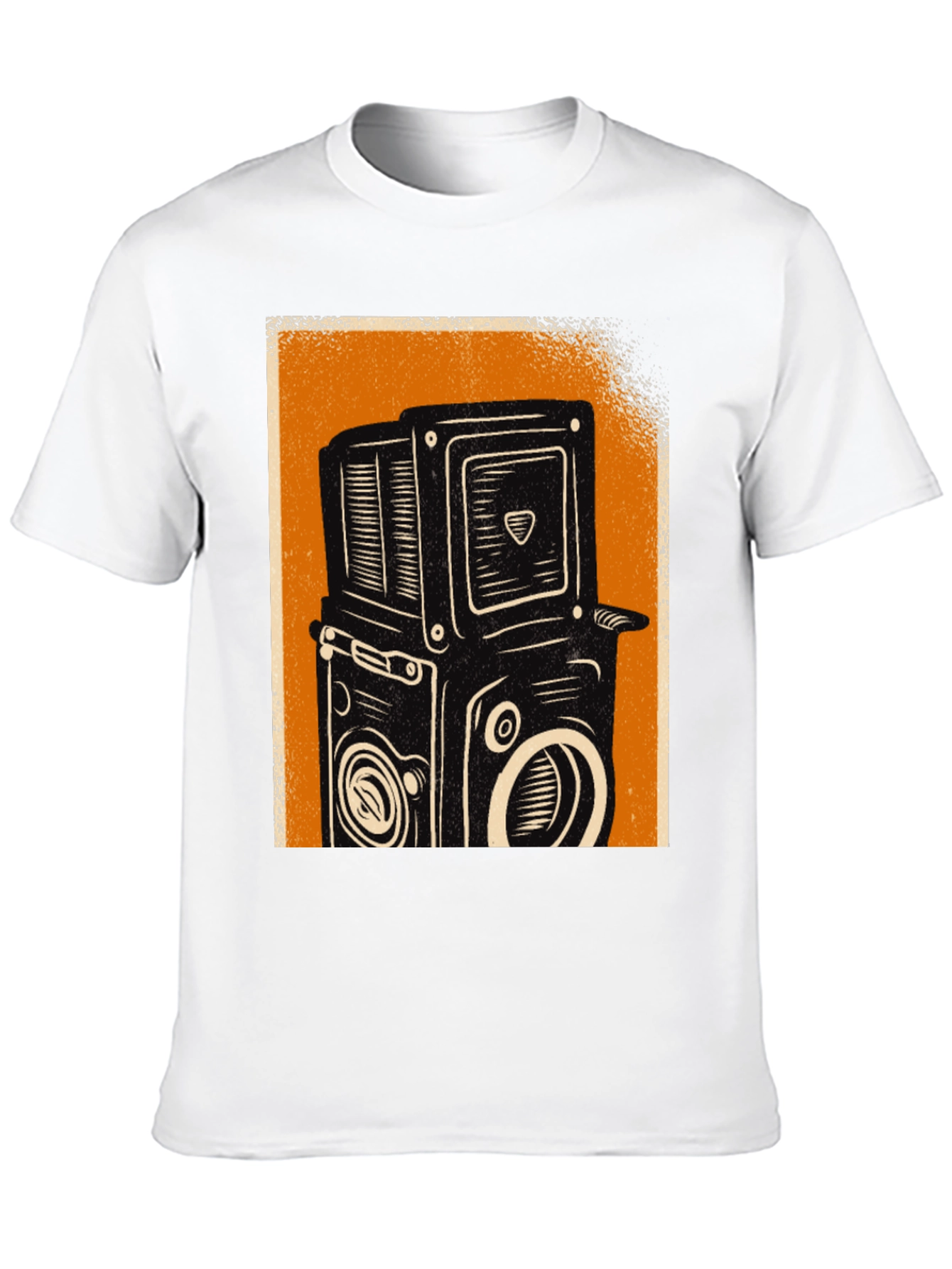 Retro Camera Graphic T-Shirt - Classic Style