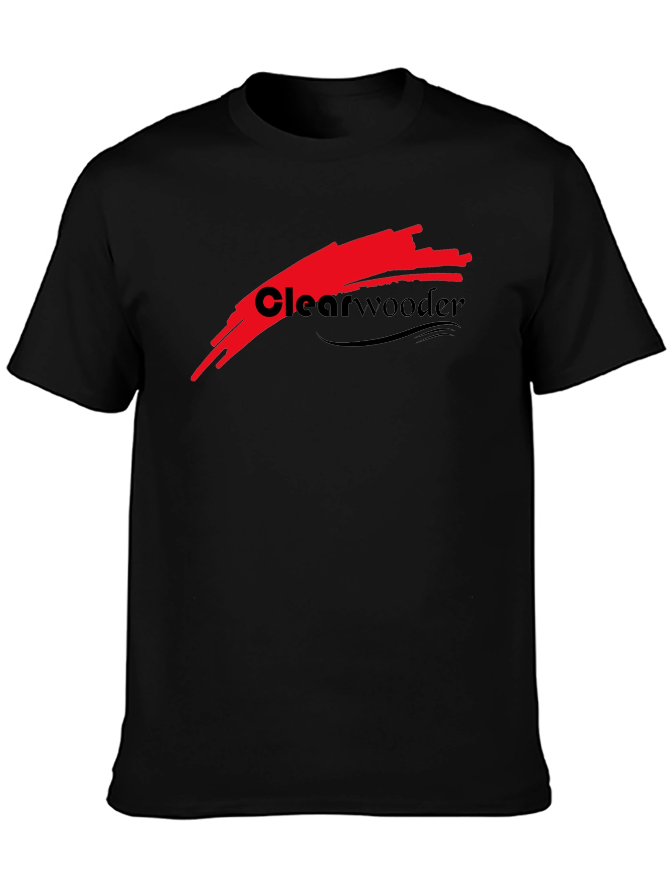 Clearwooder Black T-Shirt: Casual Style