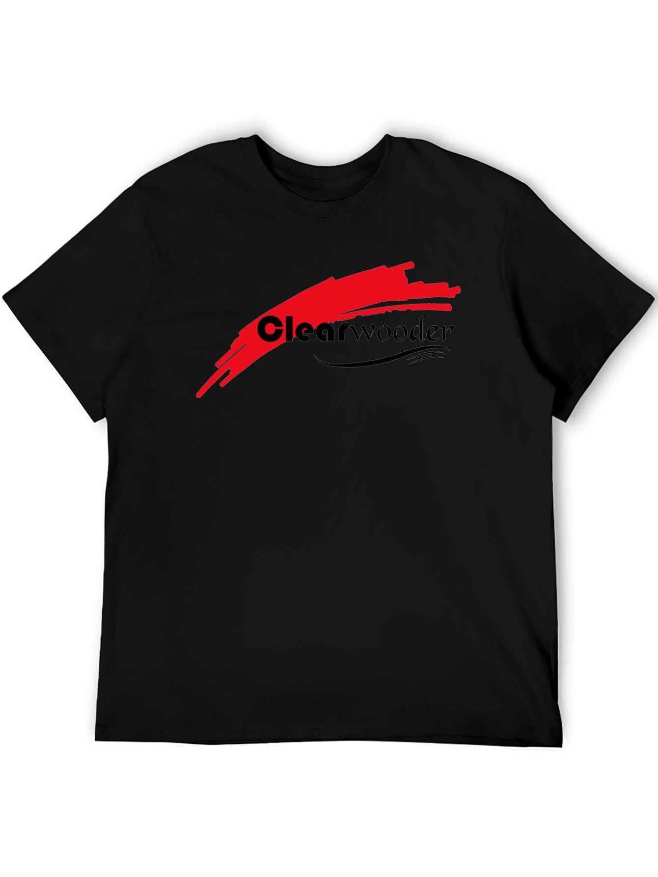 Clearwooder Black T-Shirt: Casual Style