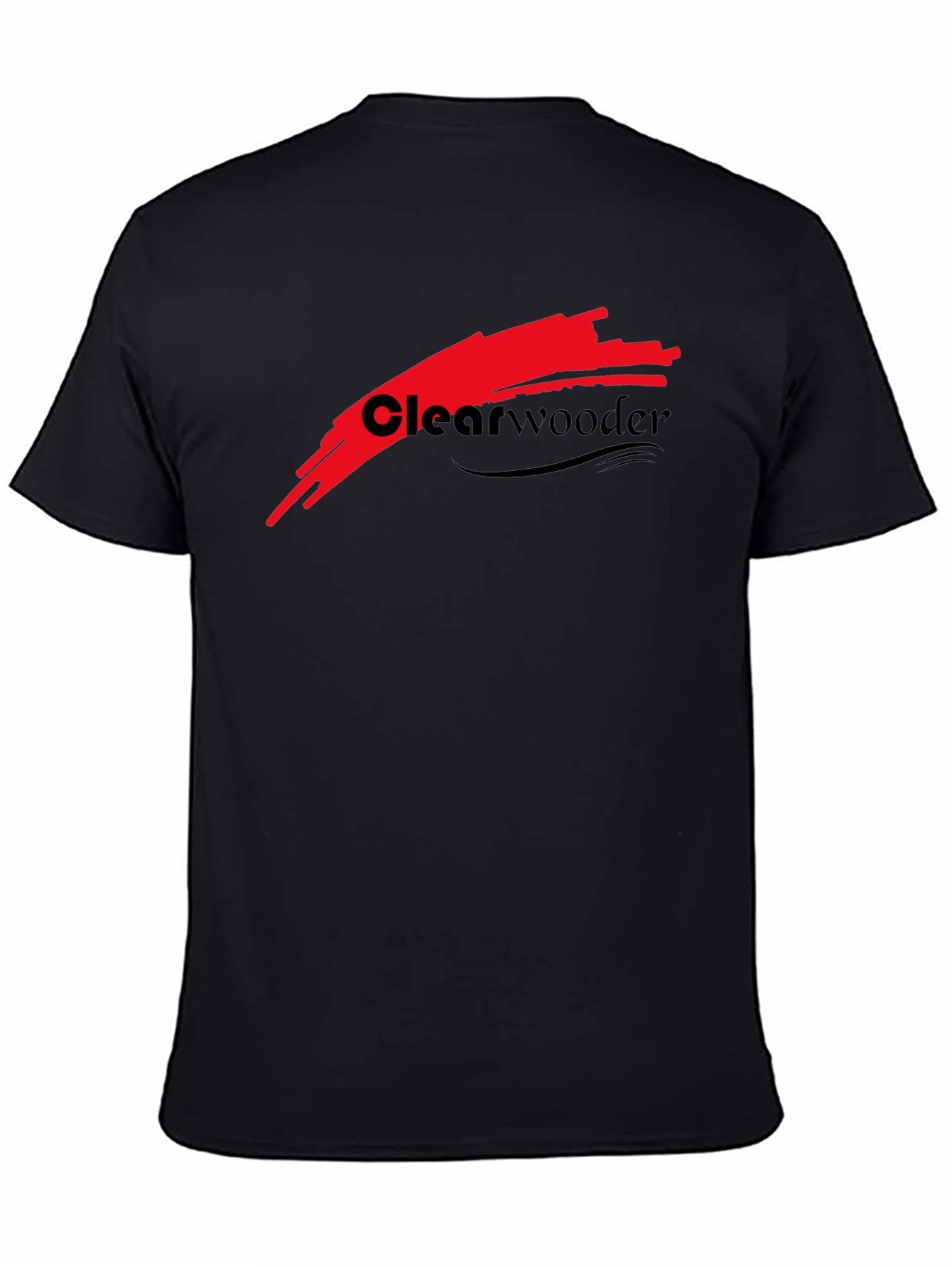 Clearwooder Black T-Shirt: Casual Style