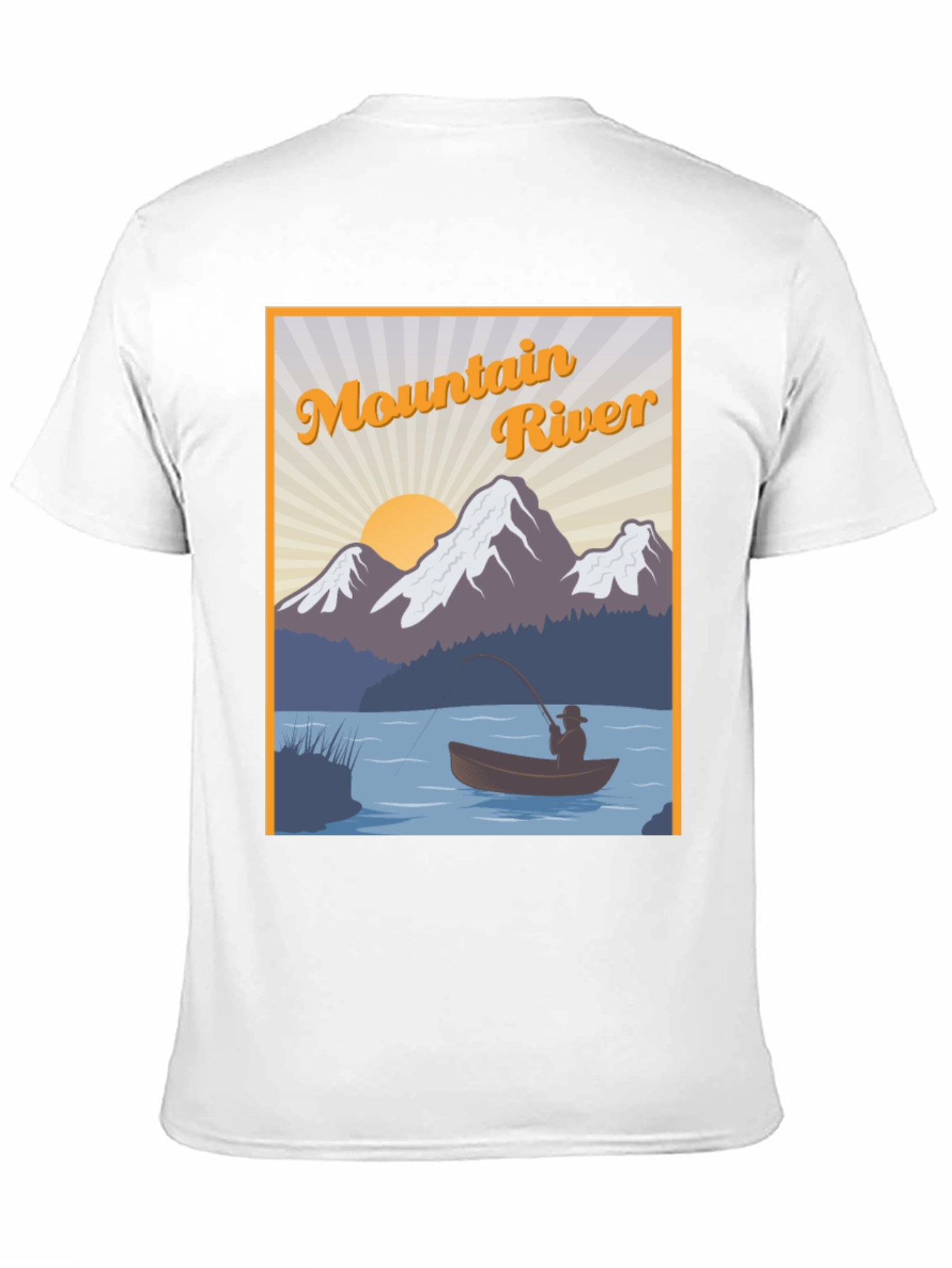 Mountain River Fishing T-Shirt