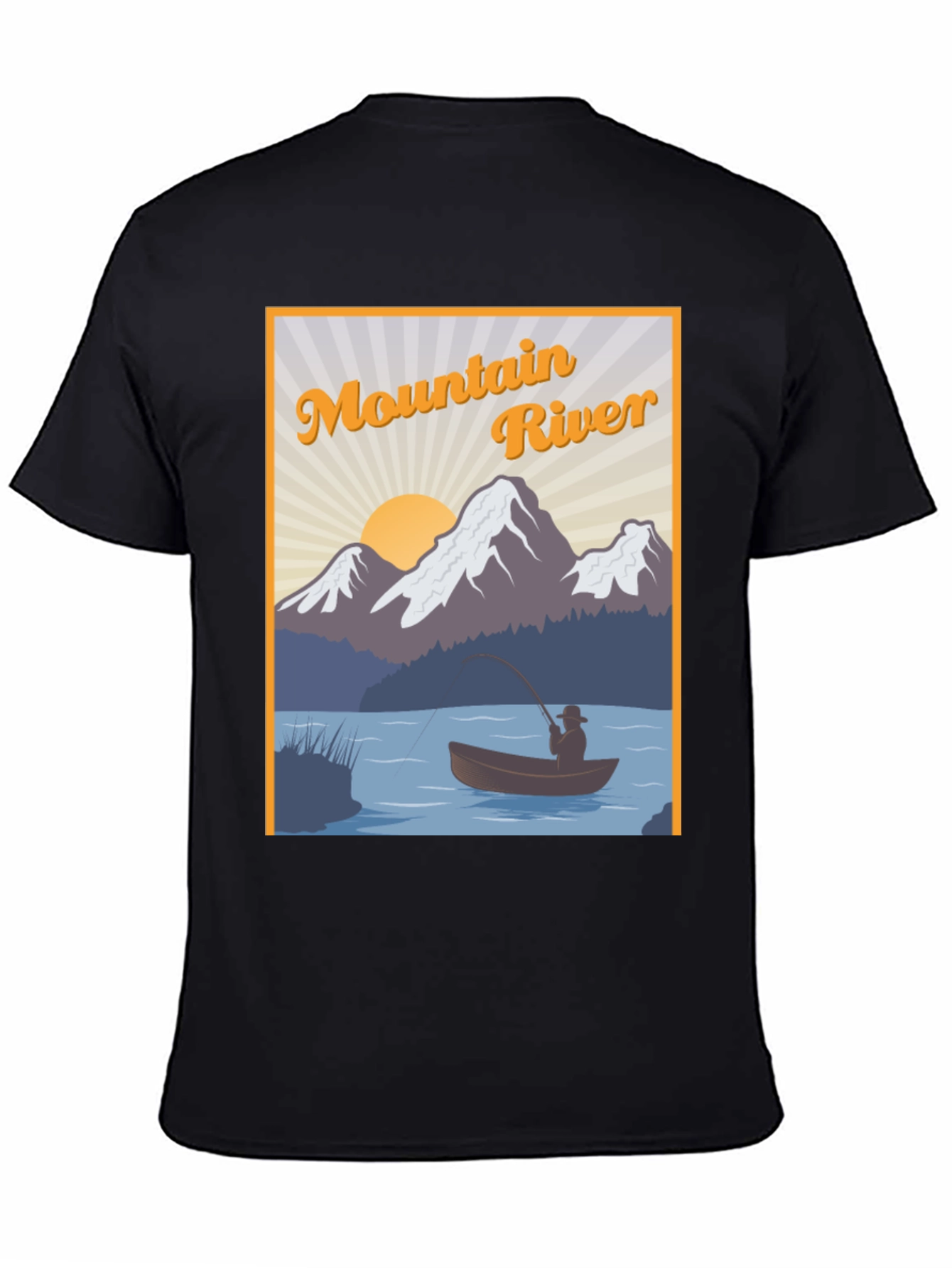 Mountain River Fishing T-Shirt