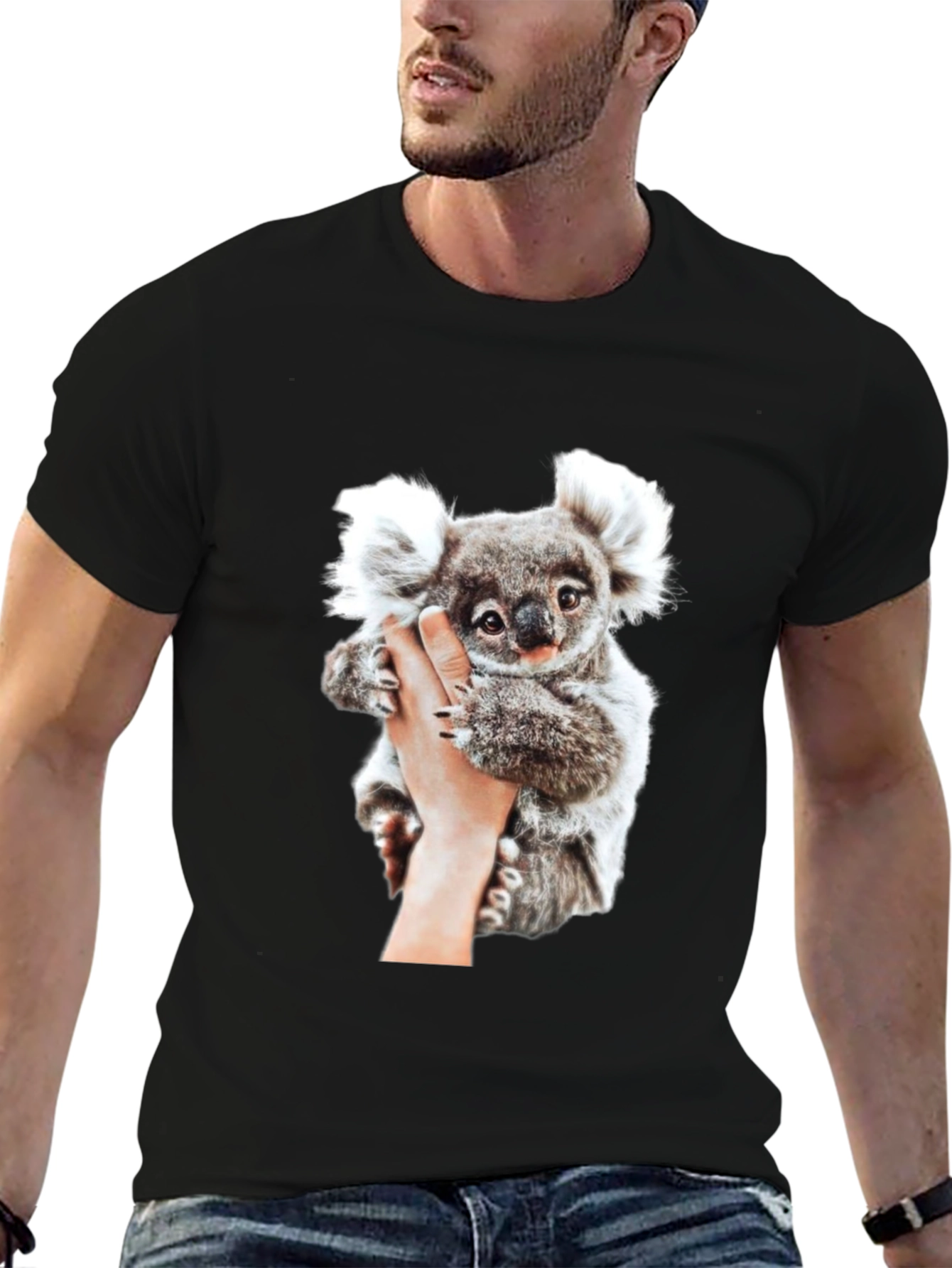Koala Bear Graphic Tee - Soft Cotton Comfort
