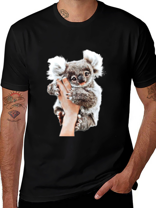 Koala Bear Graphic Tee - Soft Cotton Comfort
