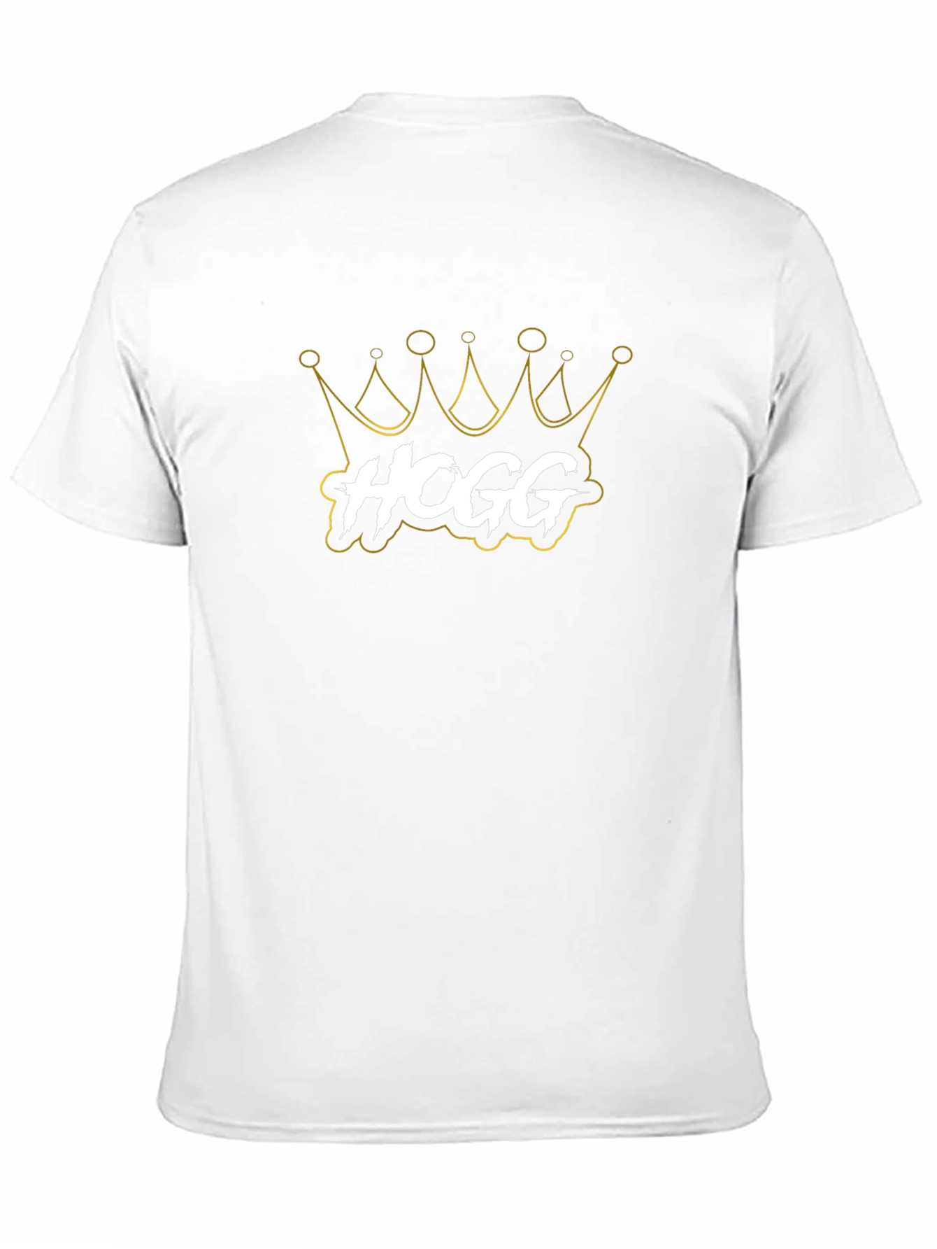 HOGG Crown Graphic T-Shirt - Black Cotton Tee