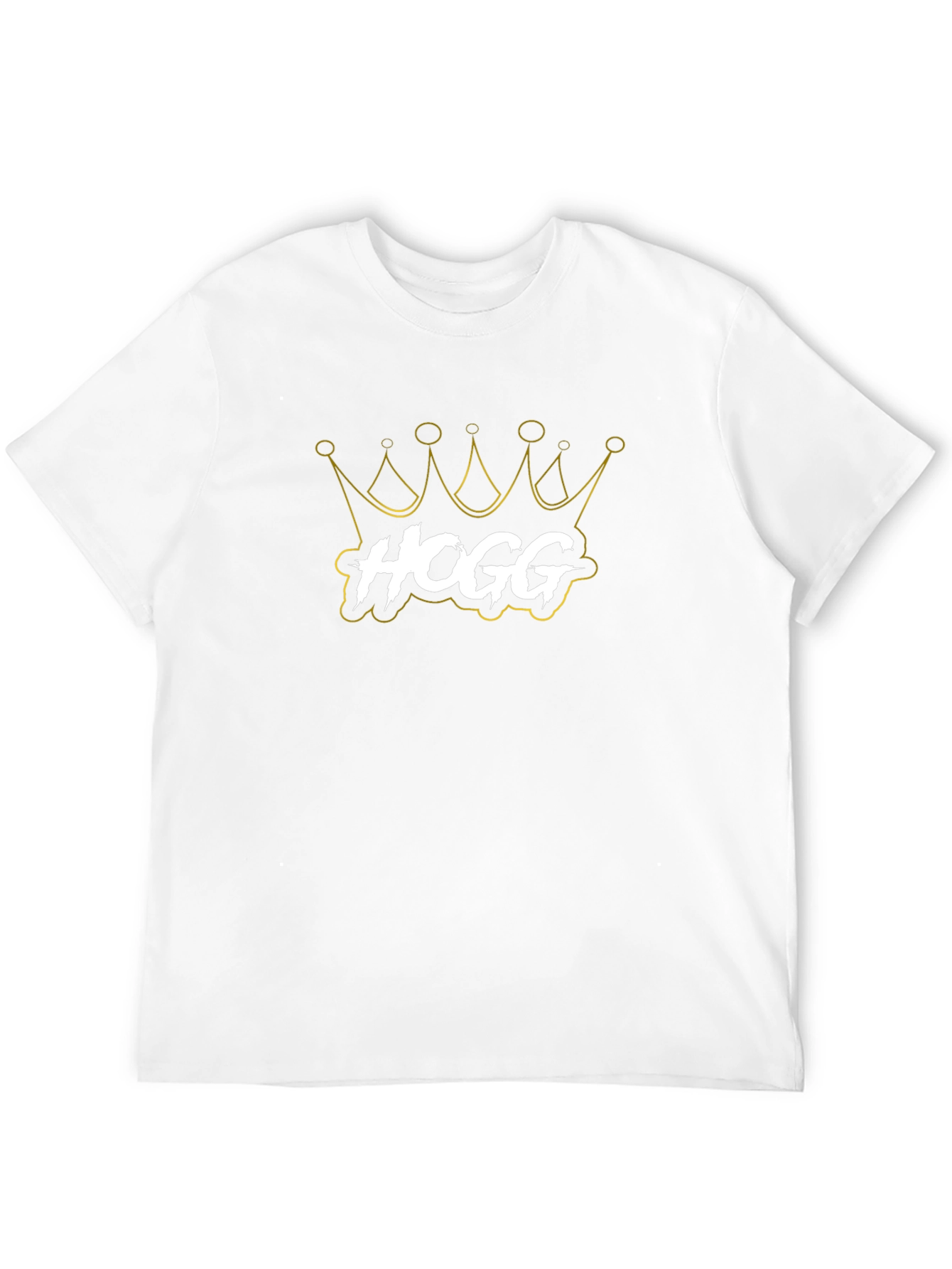 HOGG Crown Graphic T-Shirt - Black Cotton Tee