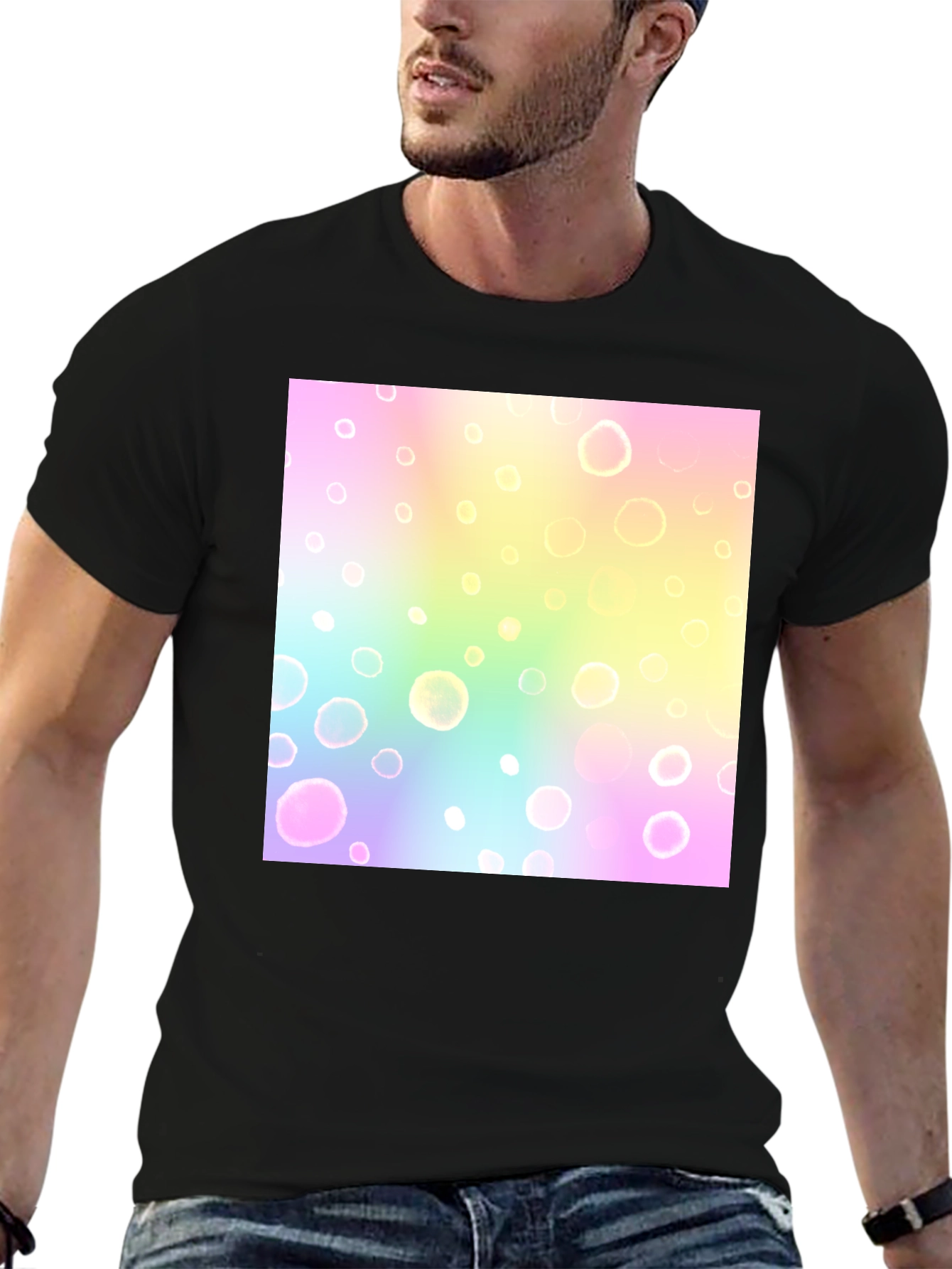 Pastel Bubbles Graphic Tee