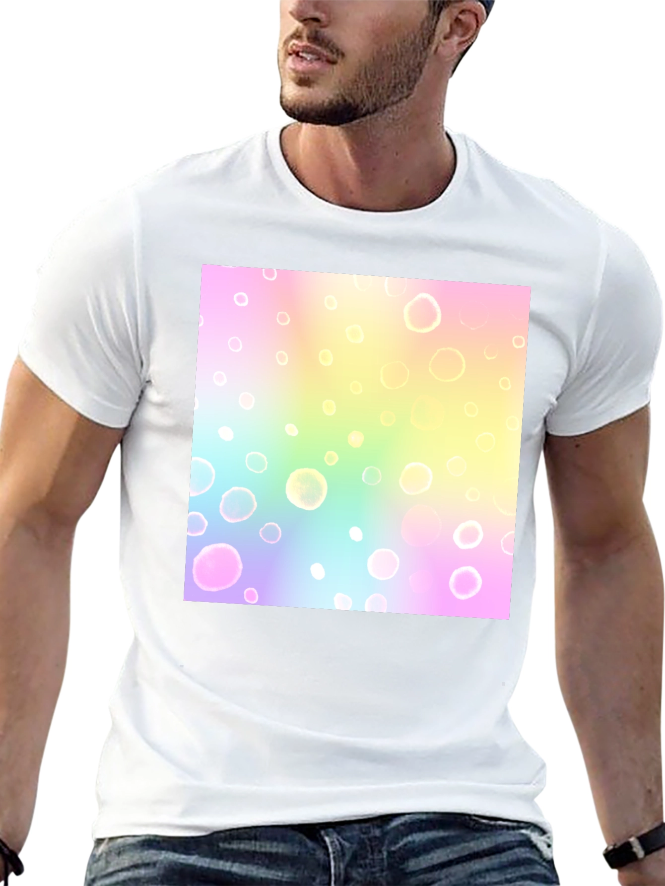 Pastel Bubbles Graphic Tee