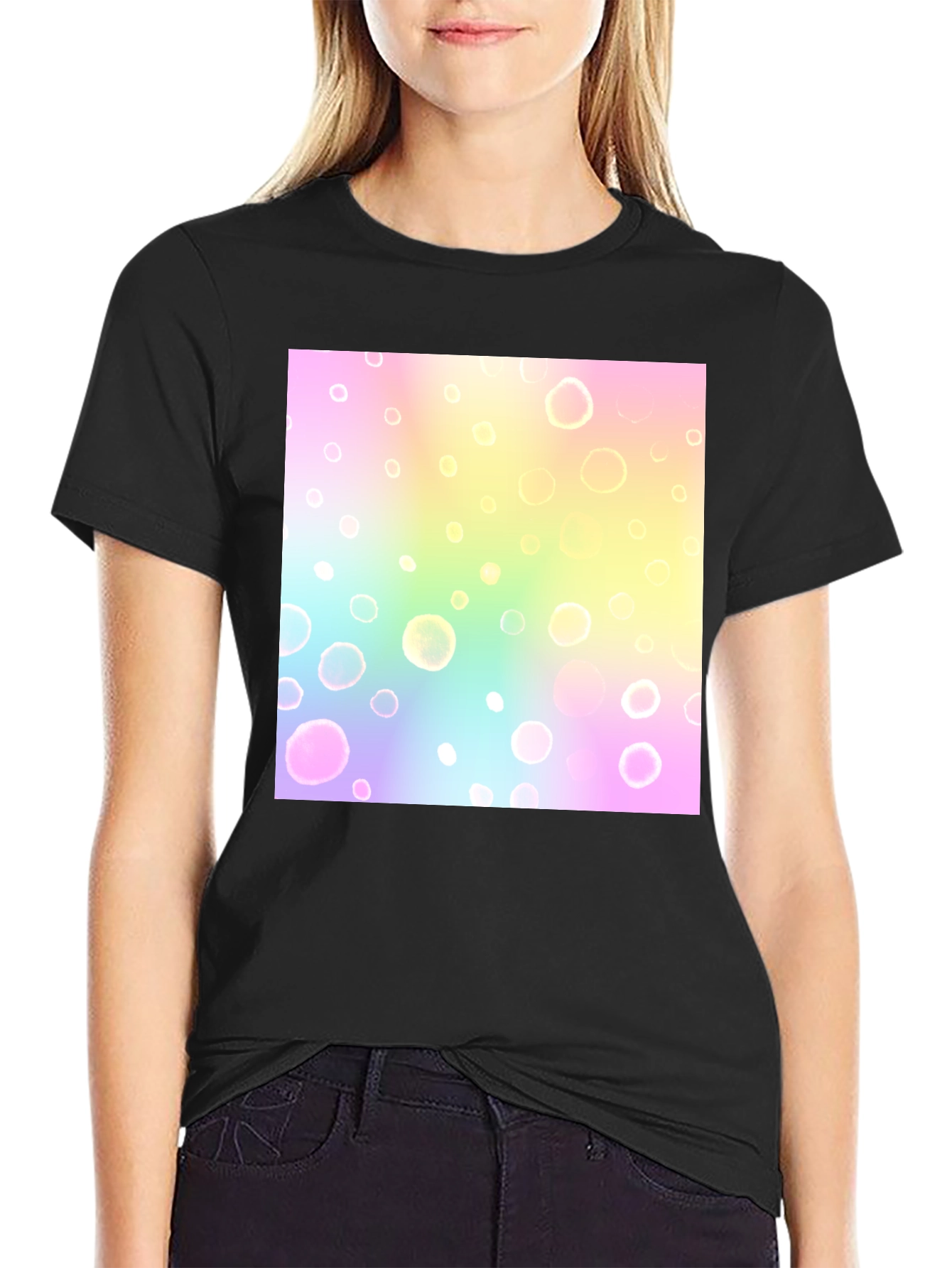 Pastel Bubbles Graphic Tee