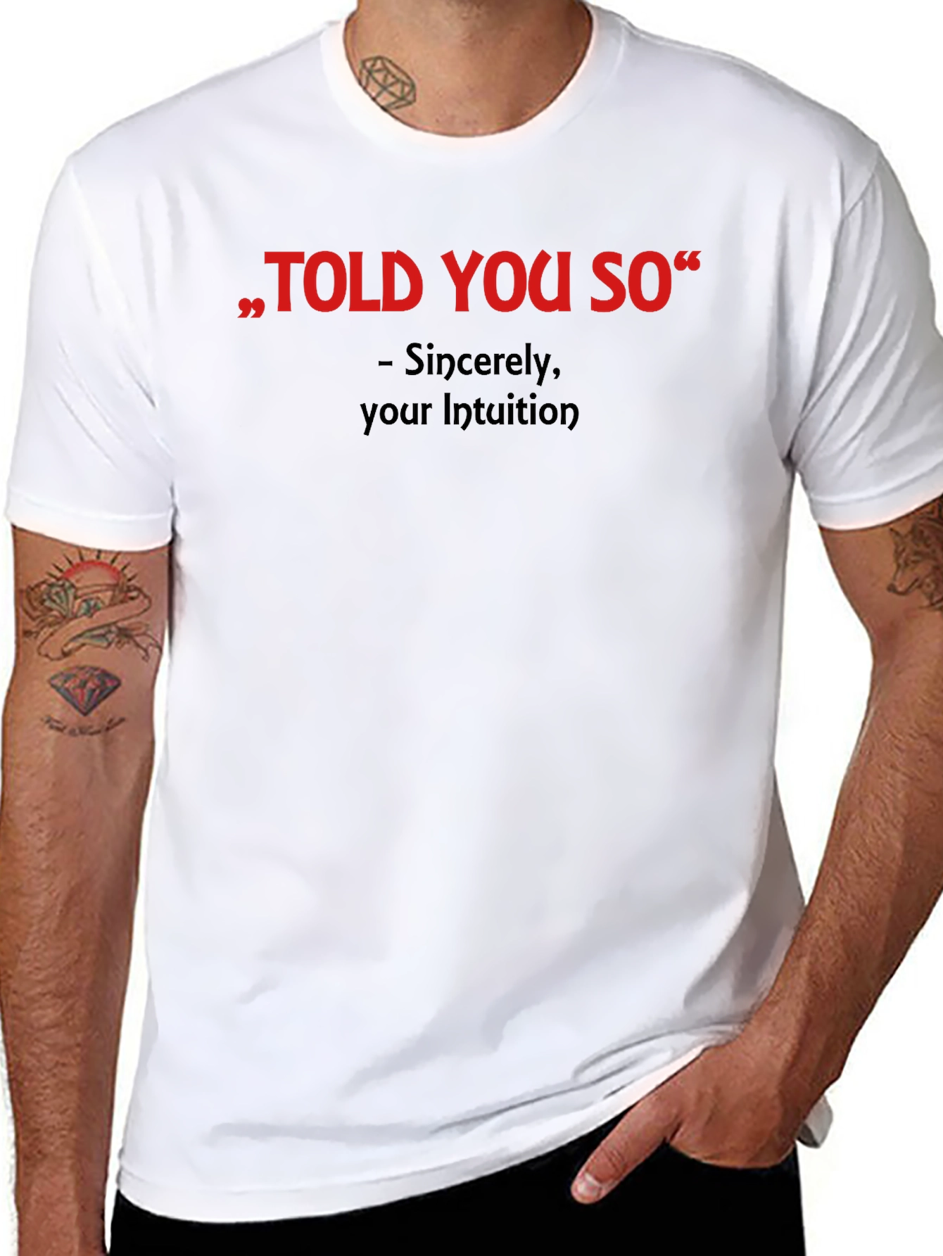 Told You So Graphic Tee - Intuition Activated